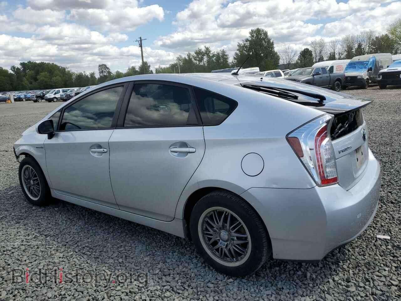 2012 TOYOTA PRIUS - VIN: JTDKN3DU5C5454549 - Фото 2
