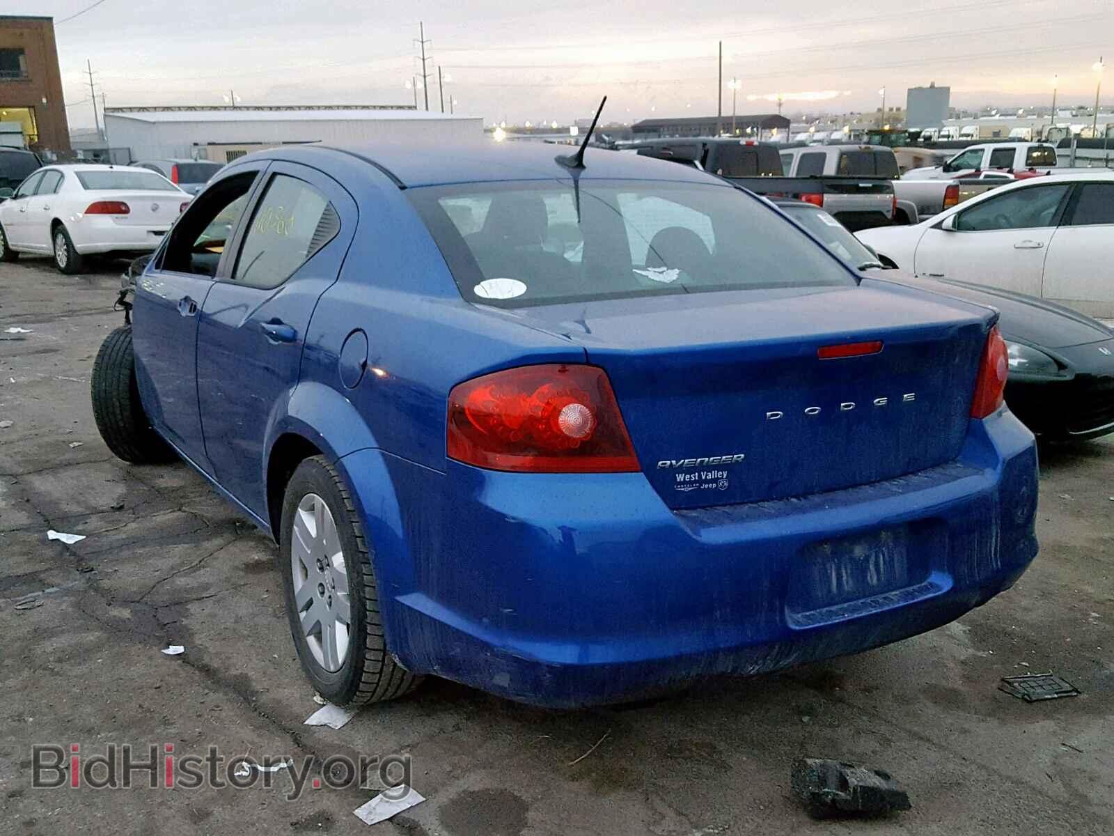 2013 DODGE AVENGER - VIN: 1C3CDZAB0DN514708 - Photo 3