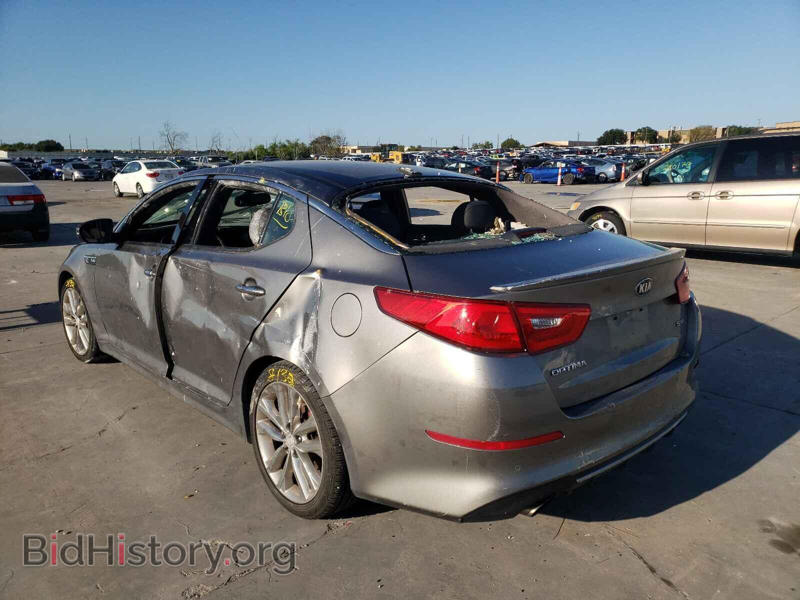 2015 KIA OPTIMA - VIN: 5XXGR4A63FG384541 - Фото 3