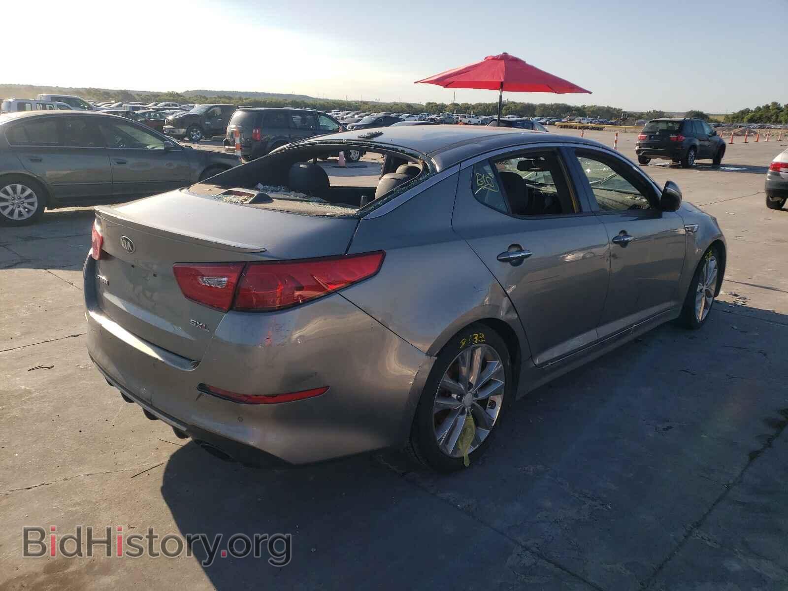 2015 KIA OPTIMA - VIN: 5XXGR4A63FG384541 - Фото 4