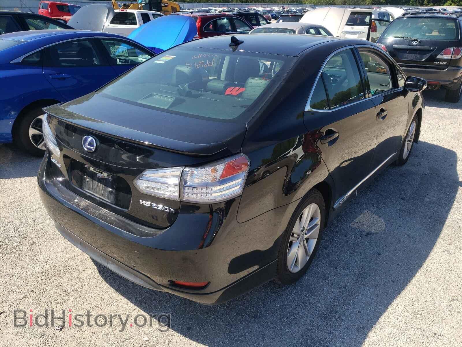 2010 LEXUS HS - VIN: JTHBB1BA6A2010955 - Фото 4