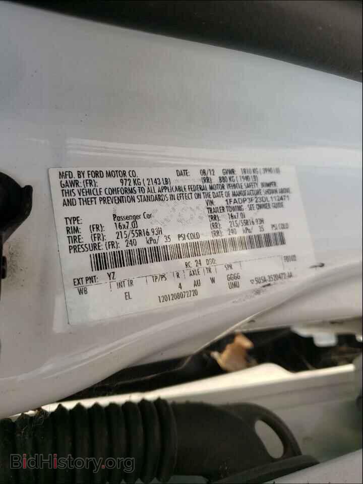 2013 FORD FOCUS - VIN: 1FADP3F23DL112471 - Photo 10