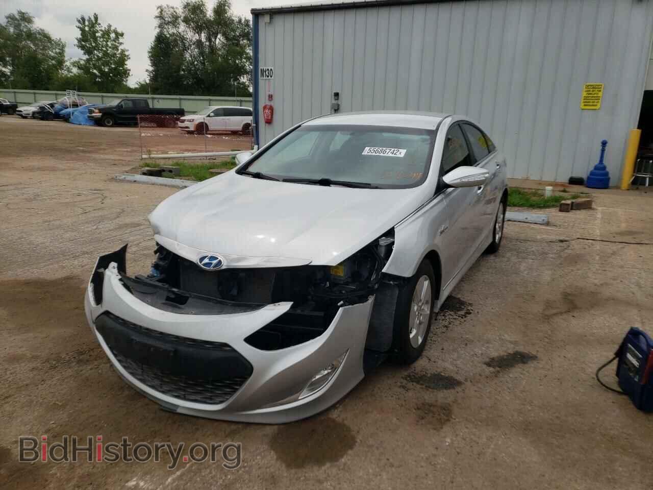 2012 HYUNDAI SONATA - VIN: KMHEC4A43CA024244 - Фото 2