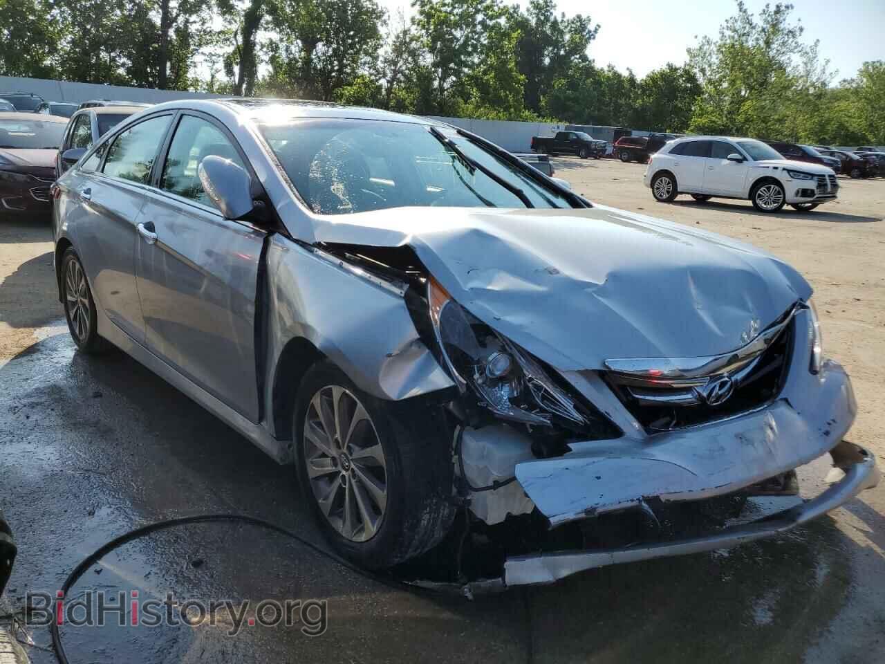 2014 HYUNDAI SONATA - VIN: 5NPEC4AC1EH815377 - Фото 4