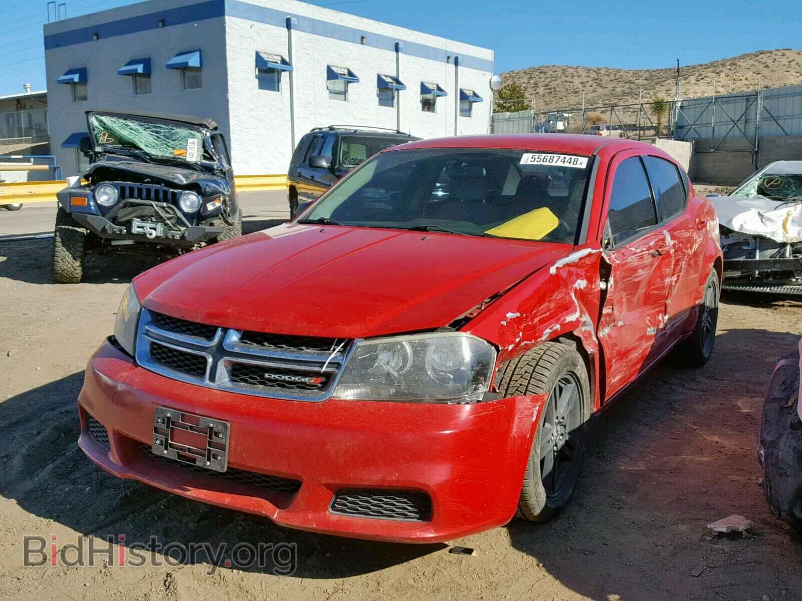 2012 DODGE AVENGER - VIN: 1C3CDZAG5CN327622 - Photo 2