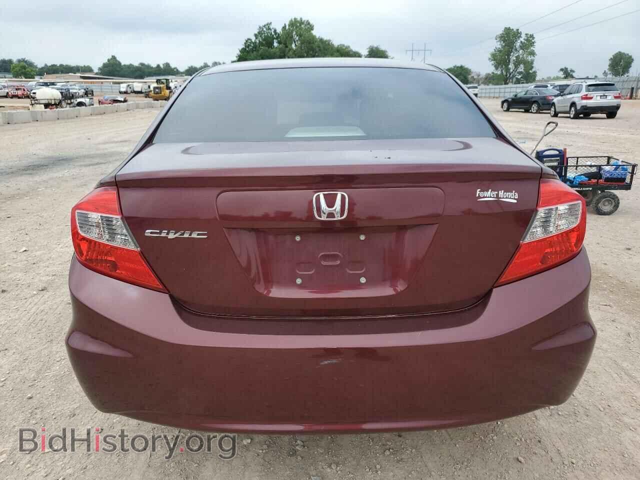 2012 HONDA CIVIC - VIN: 2HGFB2F57CH596437 - Фото 6