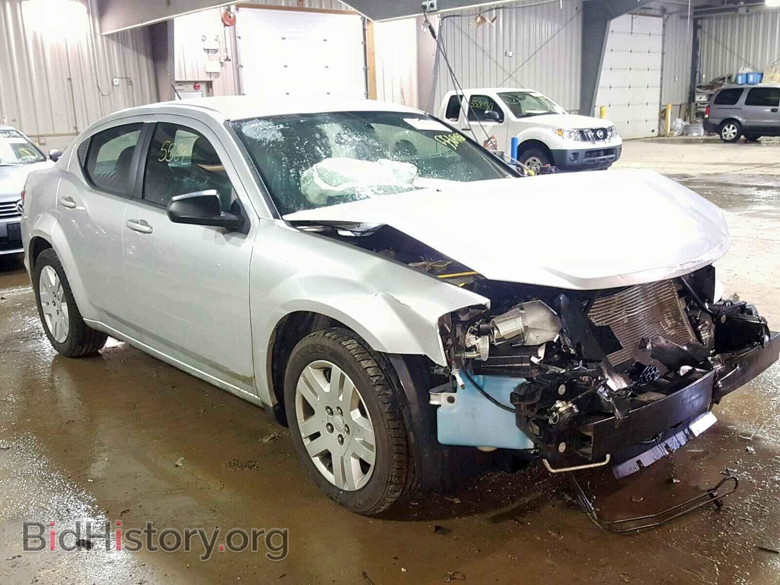 Photo 1C3CDZAB7CN128463 - DODGE AVENGER 2012