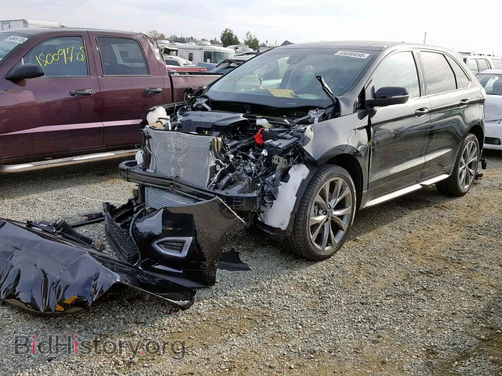 2018 FORD EDGE - VIN: 2FMPK4AP8JBB05702 - Фото 2