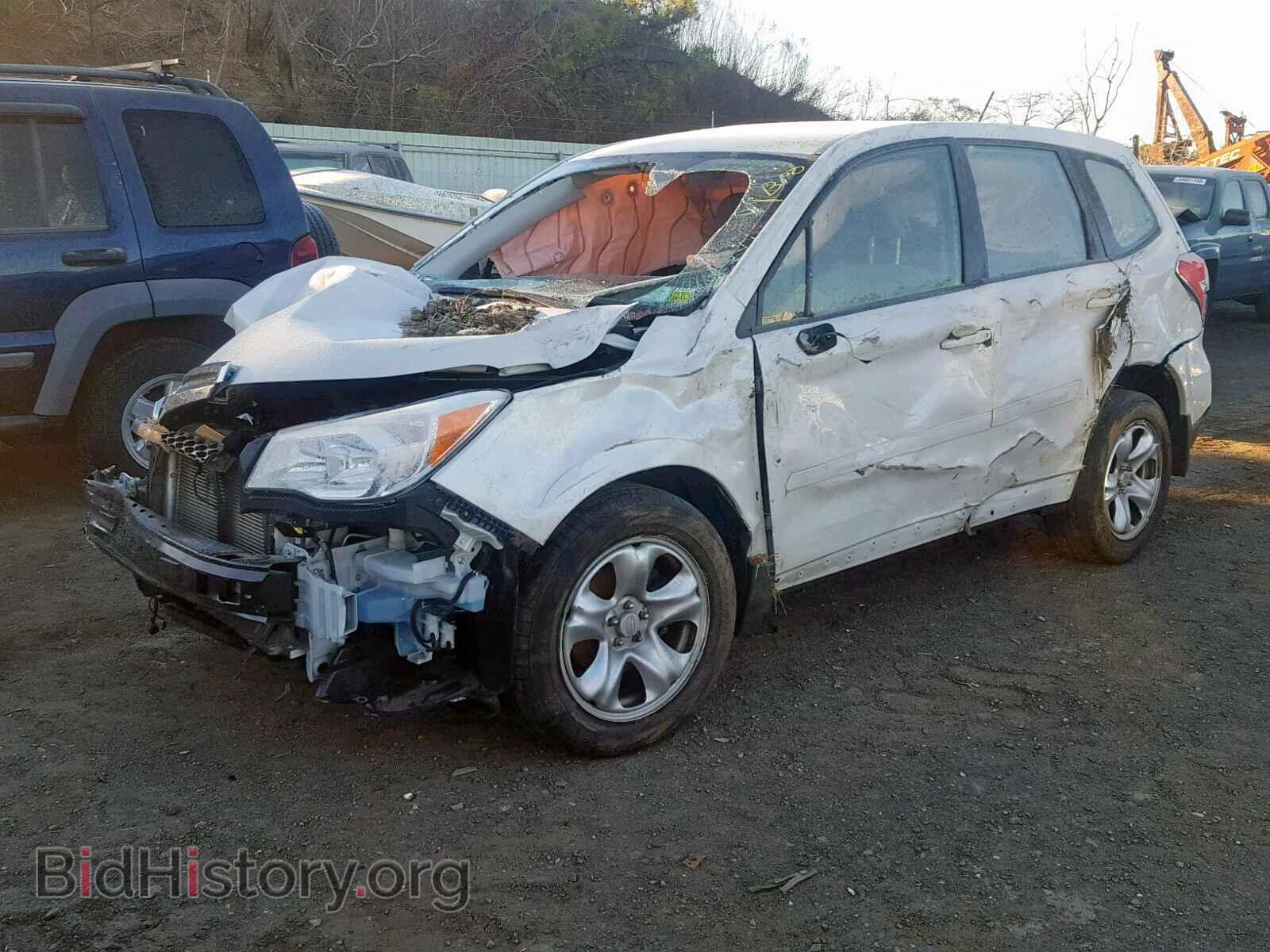 2014 SUBARU FORESTER - VIN: JF2SJAAC3EH507621 - Фото 2
