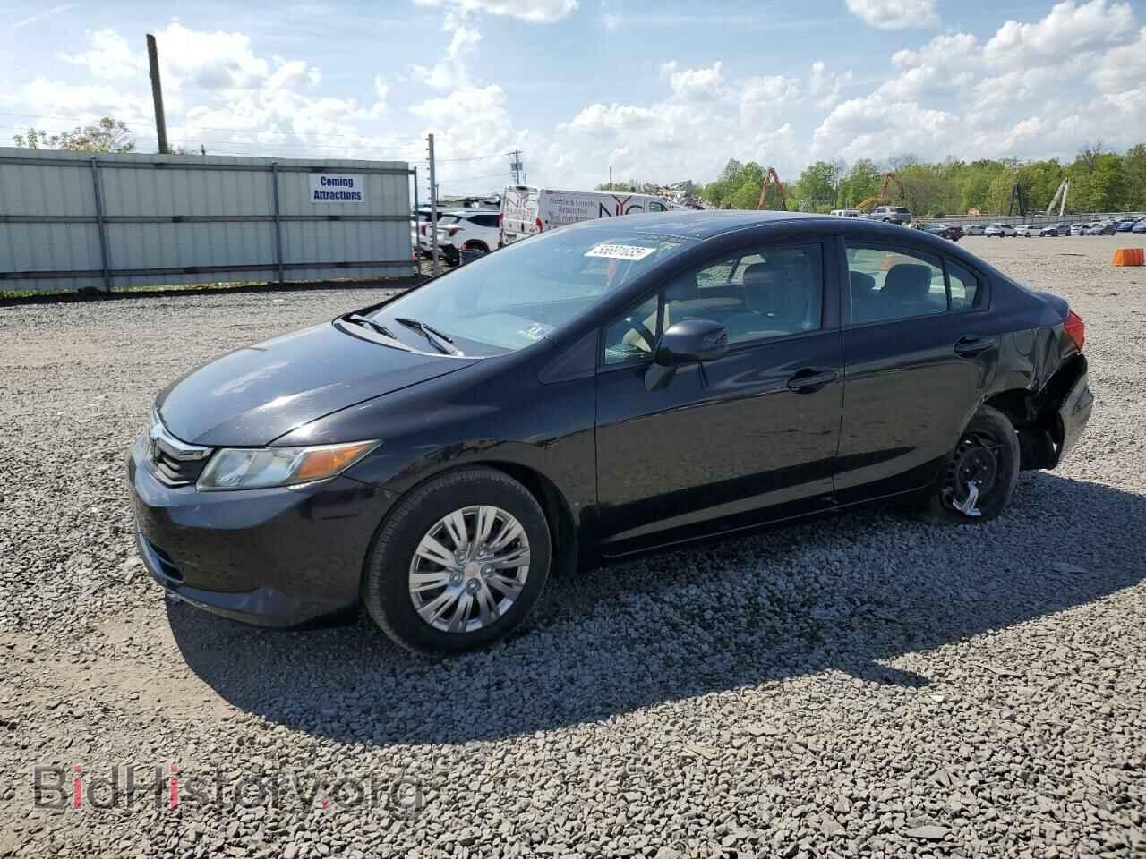 Photo 2HGFB2F5XCH526155 - HONDA CIVIC 2012