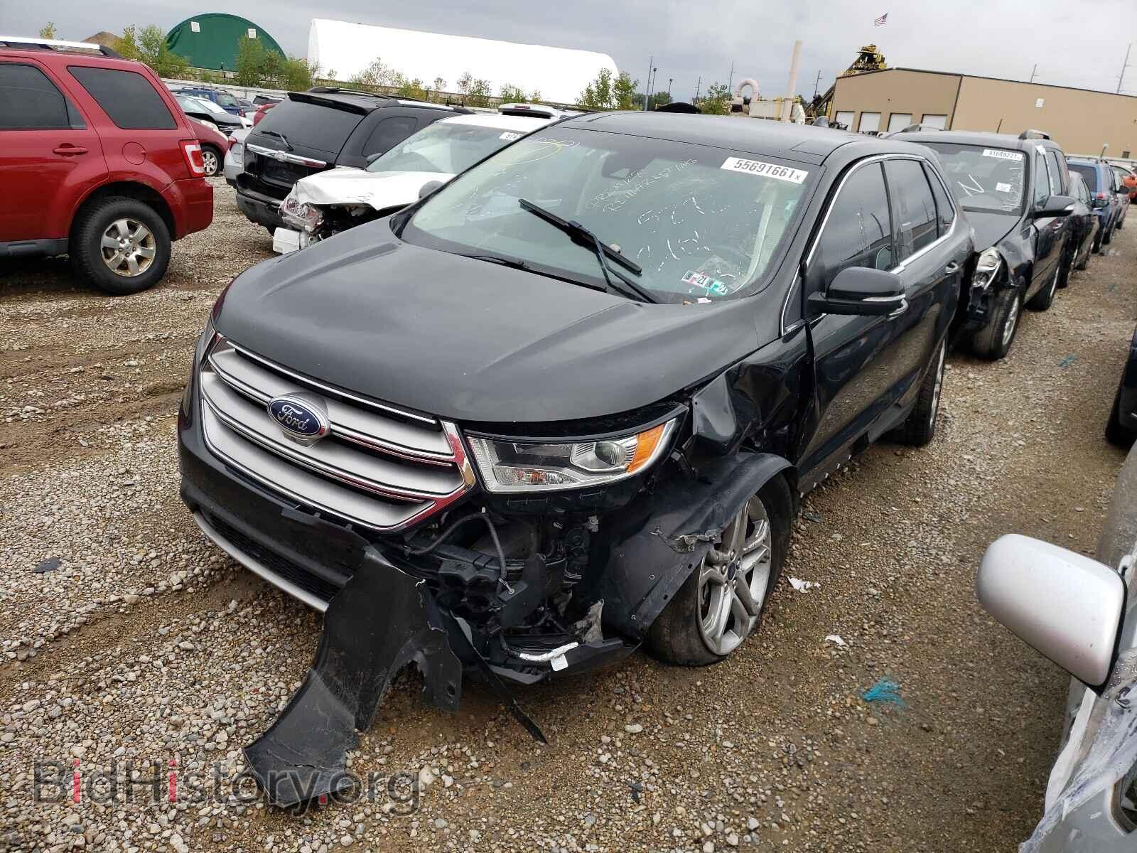 2015 FORD EDGE - VIN: 2FMPK4K90FBB13882 - Photo 2