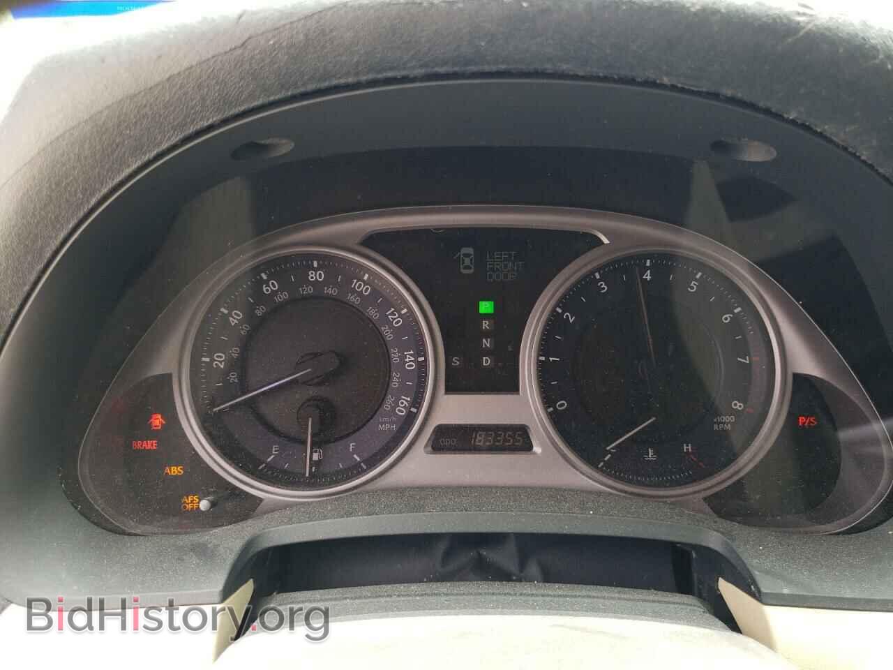 2008 LEXUS IS - VIN: JTHBK262385061041 - Фото 9
