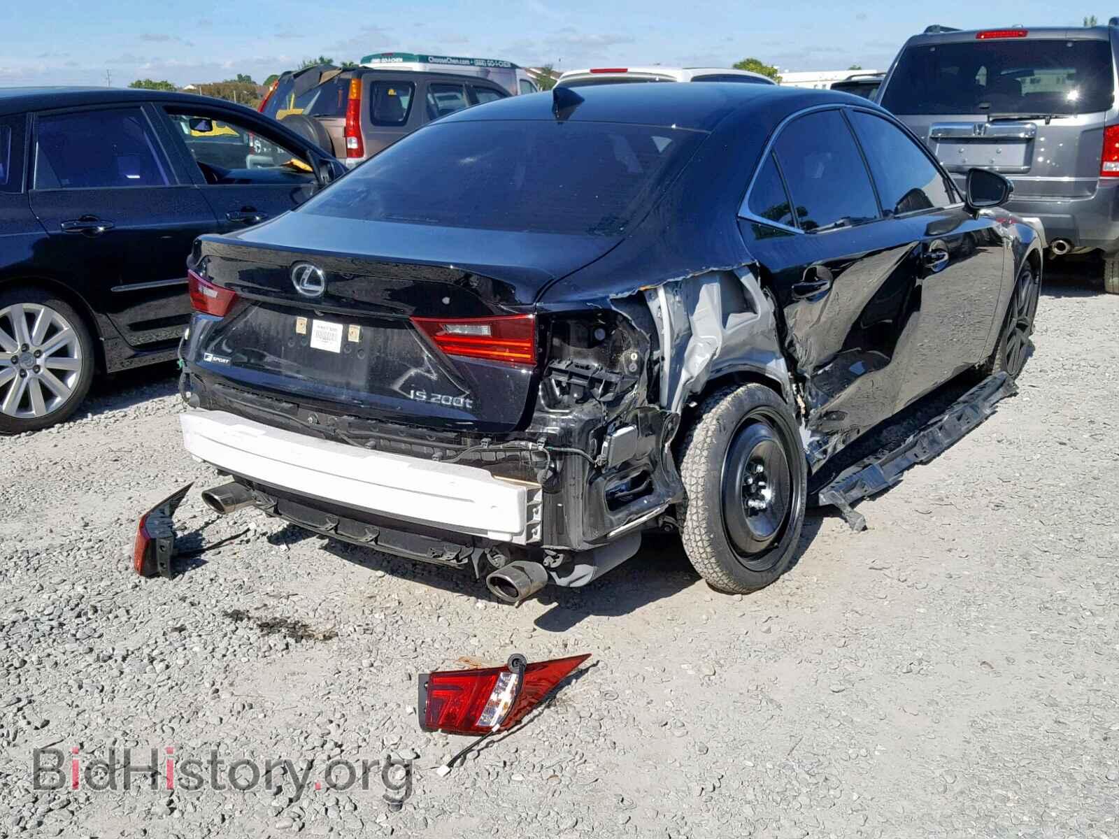 2016 LEXUS IS - VIN: JTHBA1D21G5027680 - Фото 4