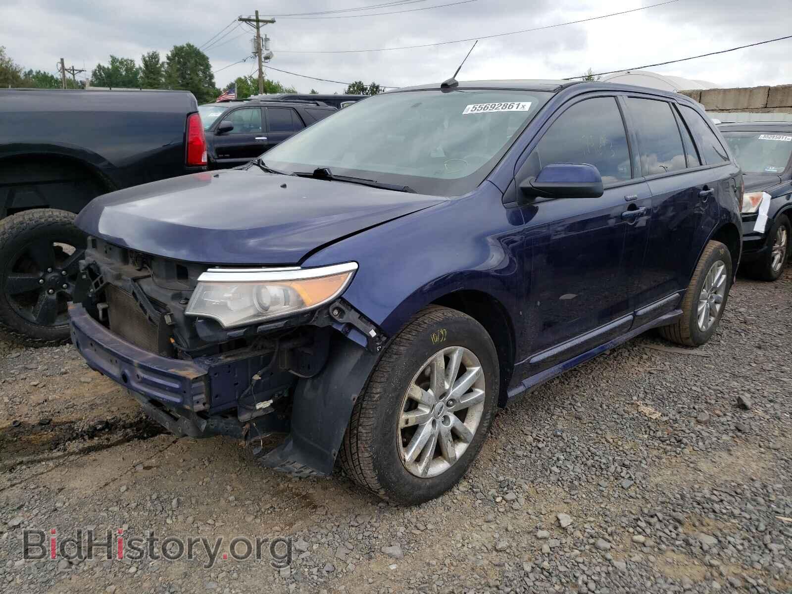 2011 FORD EDGE - VIN: 2FMDK4AKXBBB09517 - Фото 2