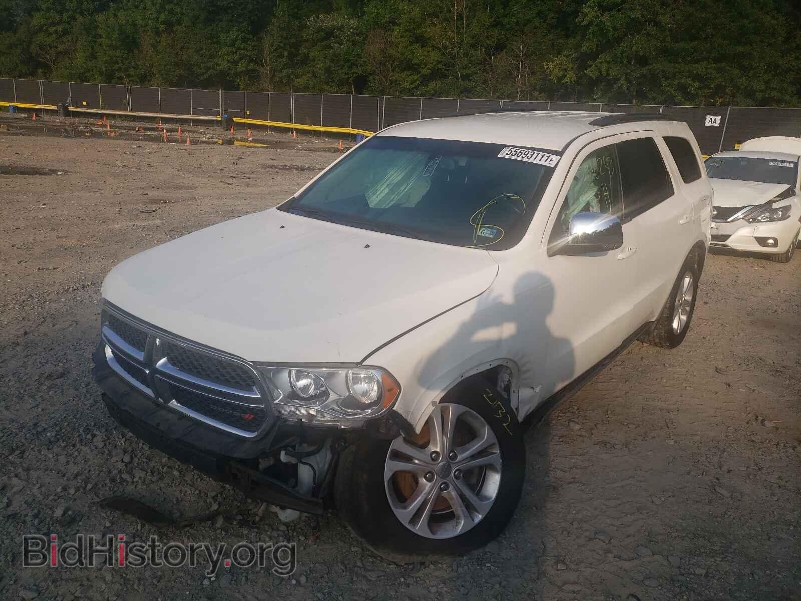 2012 DODGE DURANGO - VIN: 1C4RDJDG0CC265786 - Фото 2