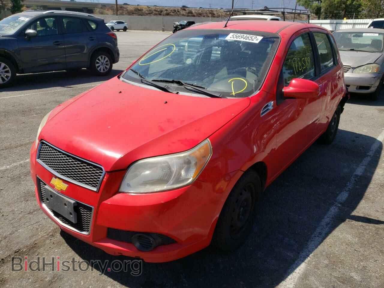 2011 CHEVROLET AVEO - VIN: KL1TD6DE4BB125432 - Фото 2
