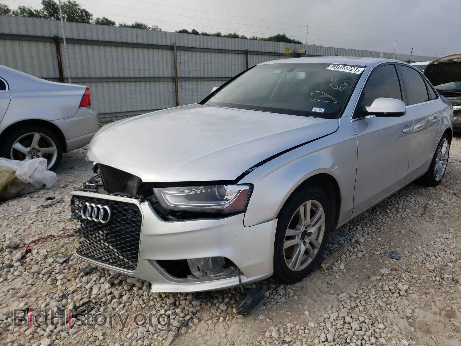 2013 AUDI A4 - VIN: WAUBFAFL9DN004925 - Фото 2