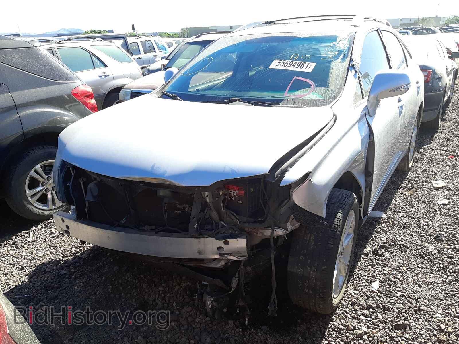 2011 LEXUS RX350 - VIN: 2T2BK1BA7BC116413 - Фото 2