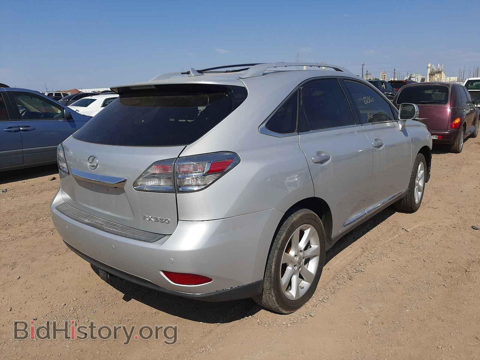2011 LEXUS RX350 - VIN: 2T2BK1BA7BC116413 - Фото 4