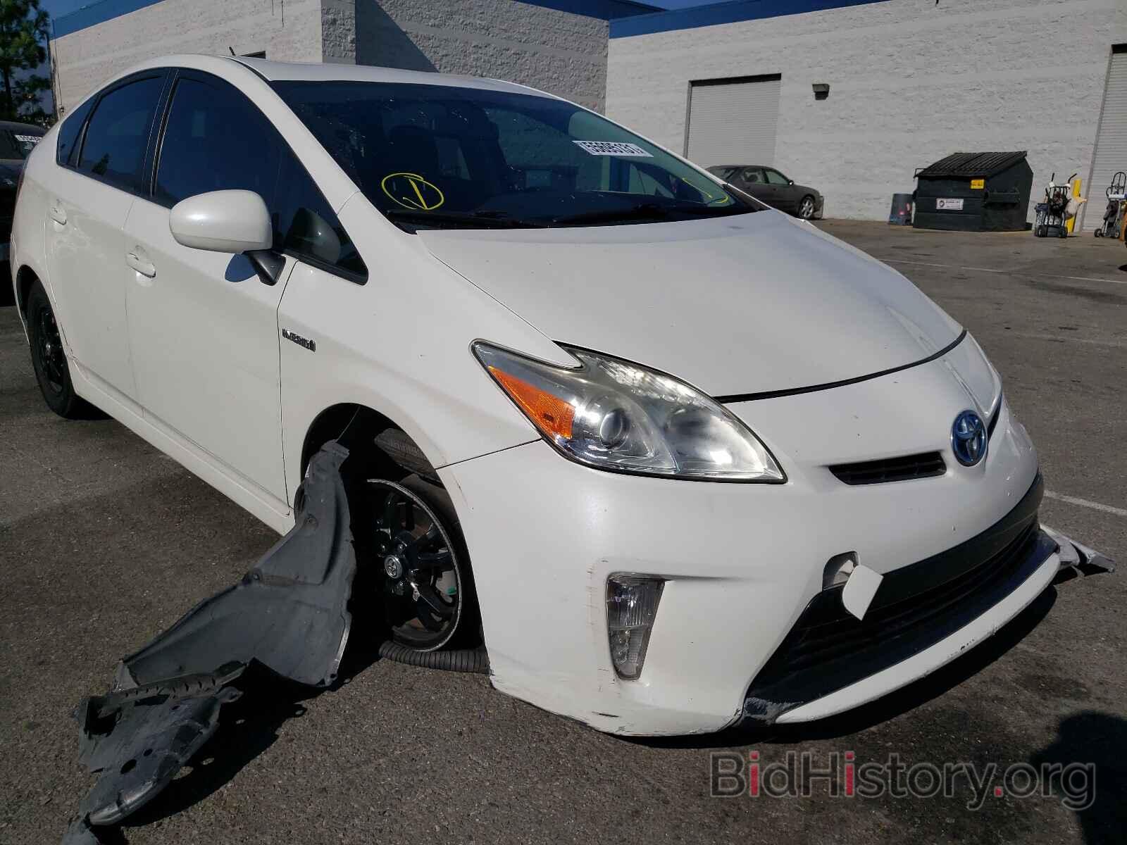 Photo JTDKN3DU7C5444587 - TOYOTA PRIUS 2012