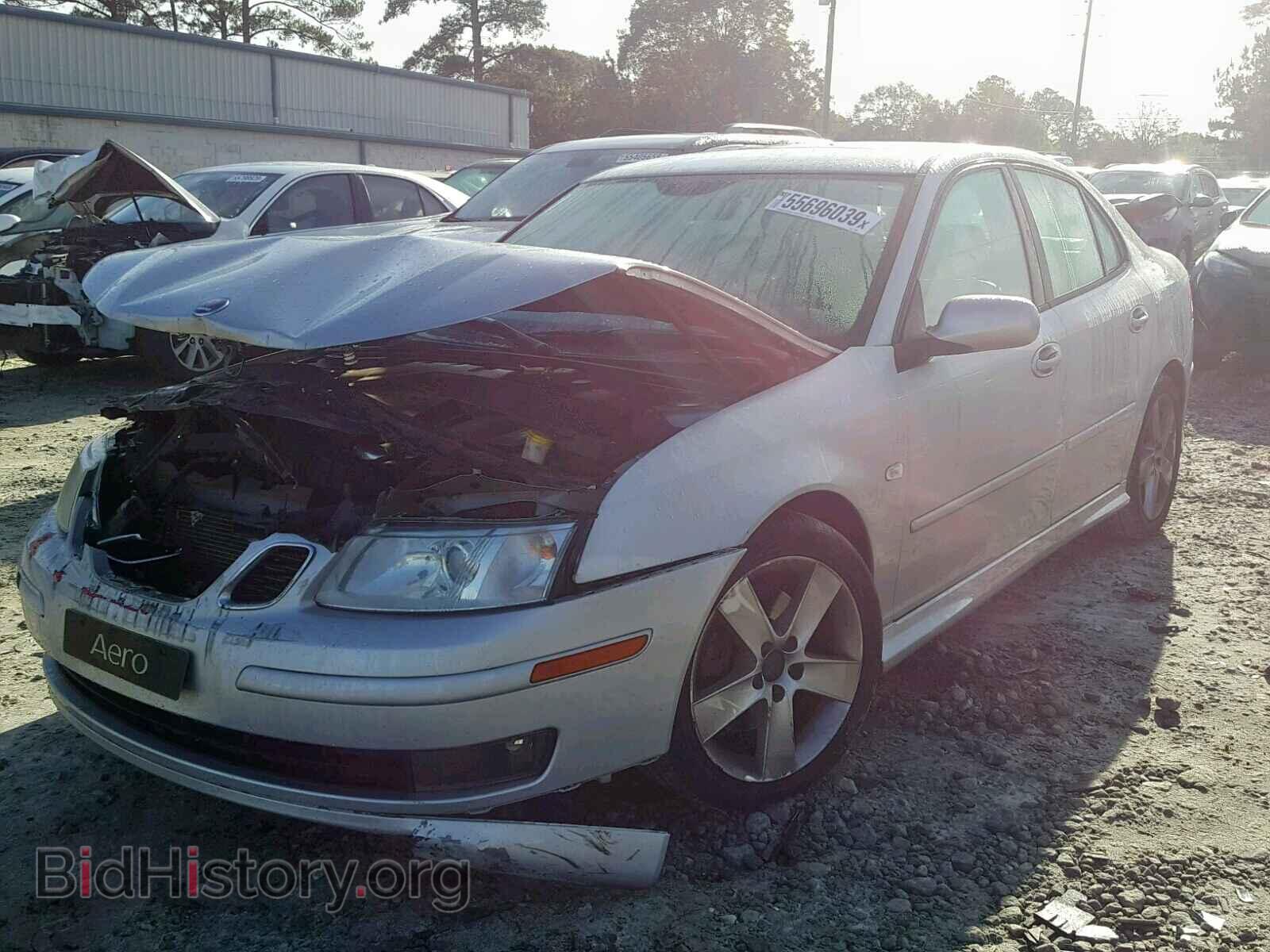2007 SAAB 9 3 - VIN: YS3FH41U471101521 - Фото 2