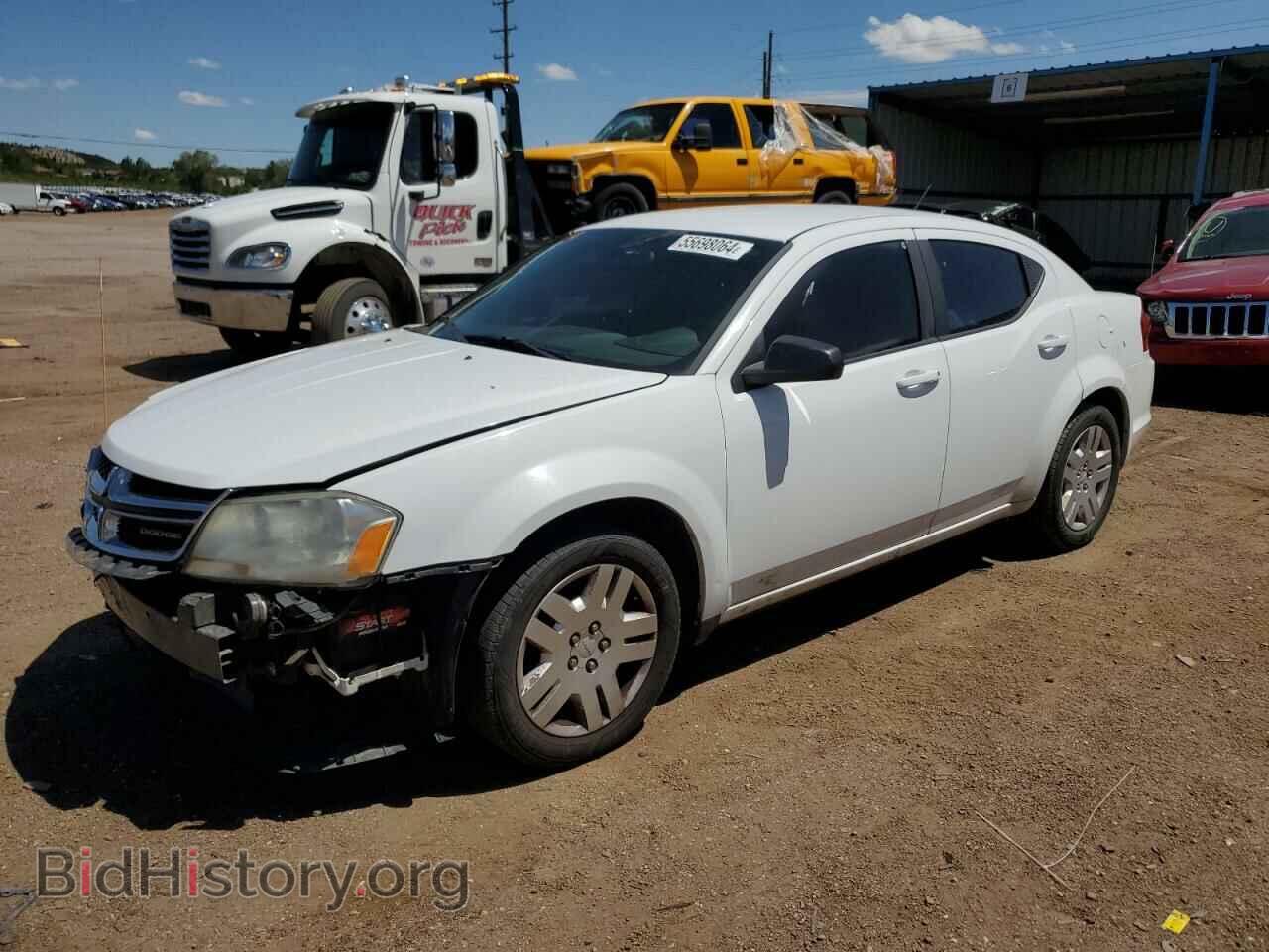 Photo 1C3CDZAB2CN136857 - DODGE AVENGER 2012