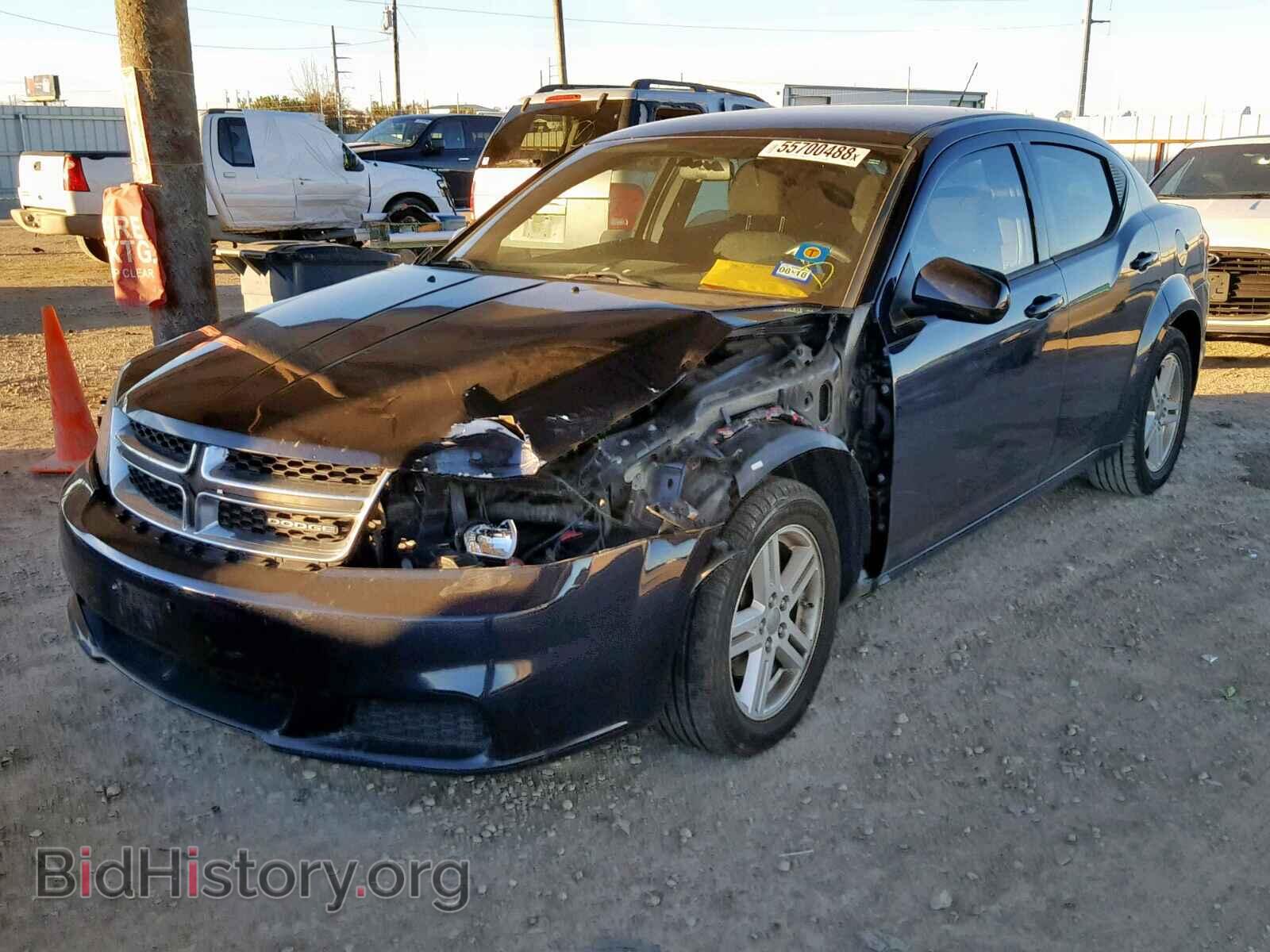 2011 DODGE AVENGER - VIN: 1B3BD1FBXBN526462 - Фото 2