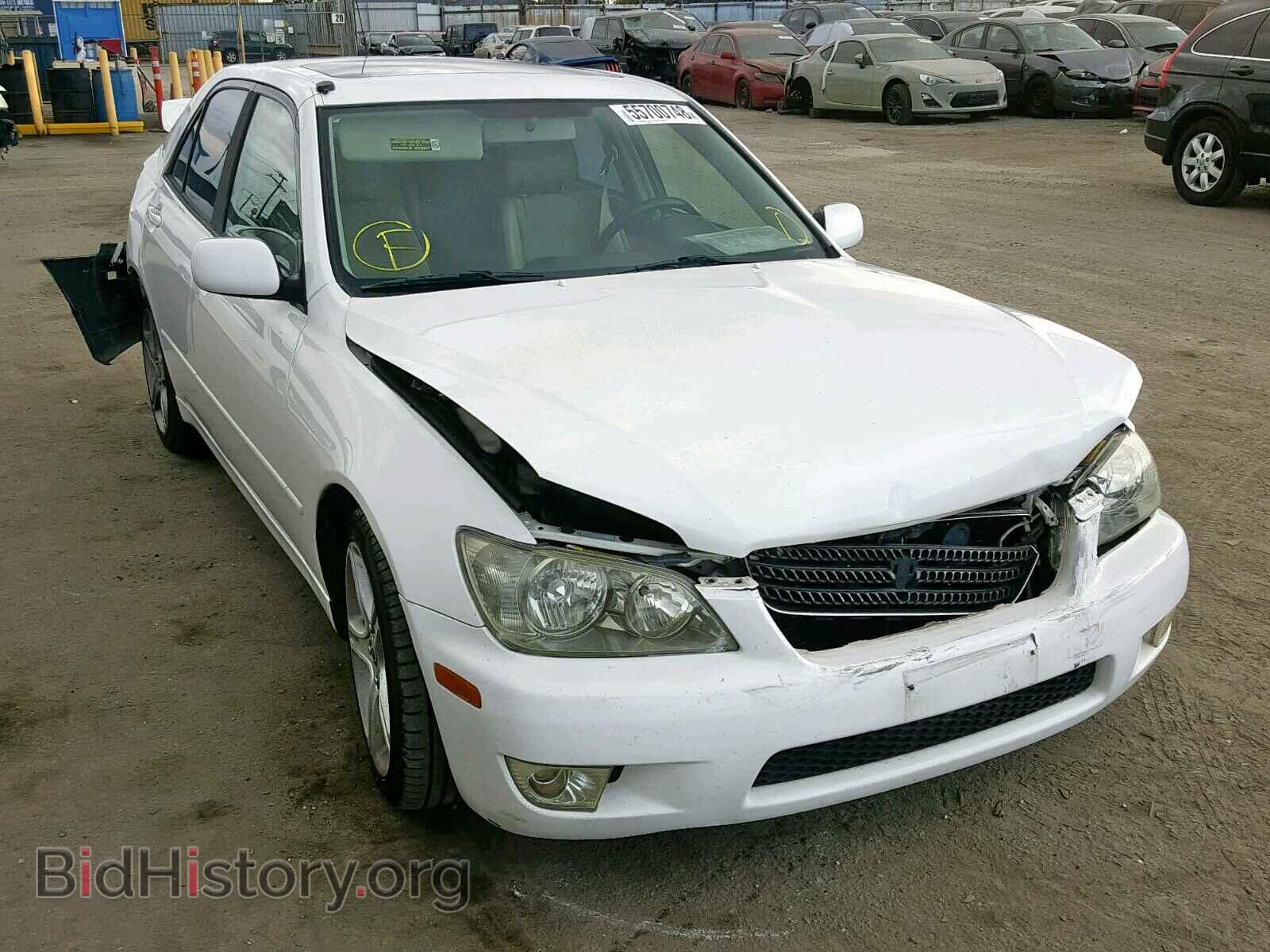 Photo JTHBD182810027732 - LEXUS IS 2001