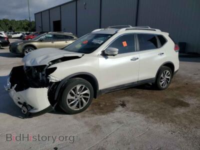 2015 Nissan ROGUE S, белый — VIN 5N1AT2MT9FC845041, Copart