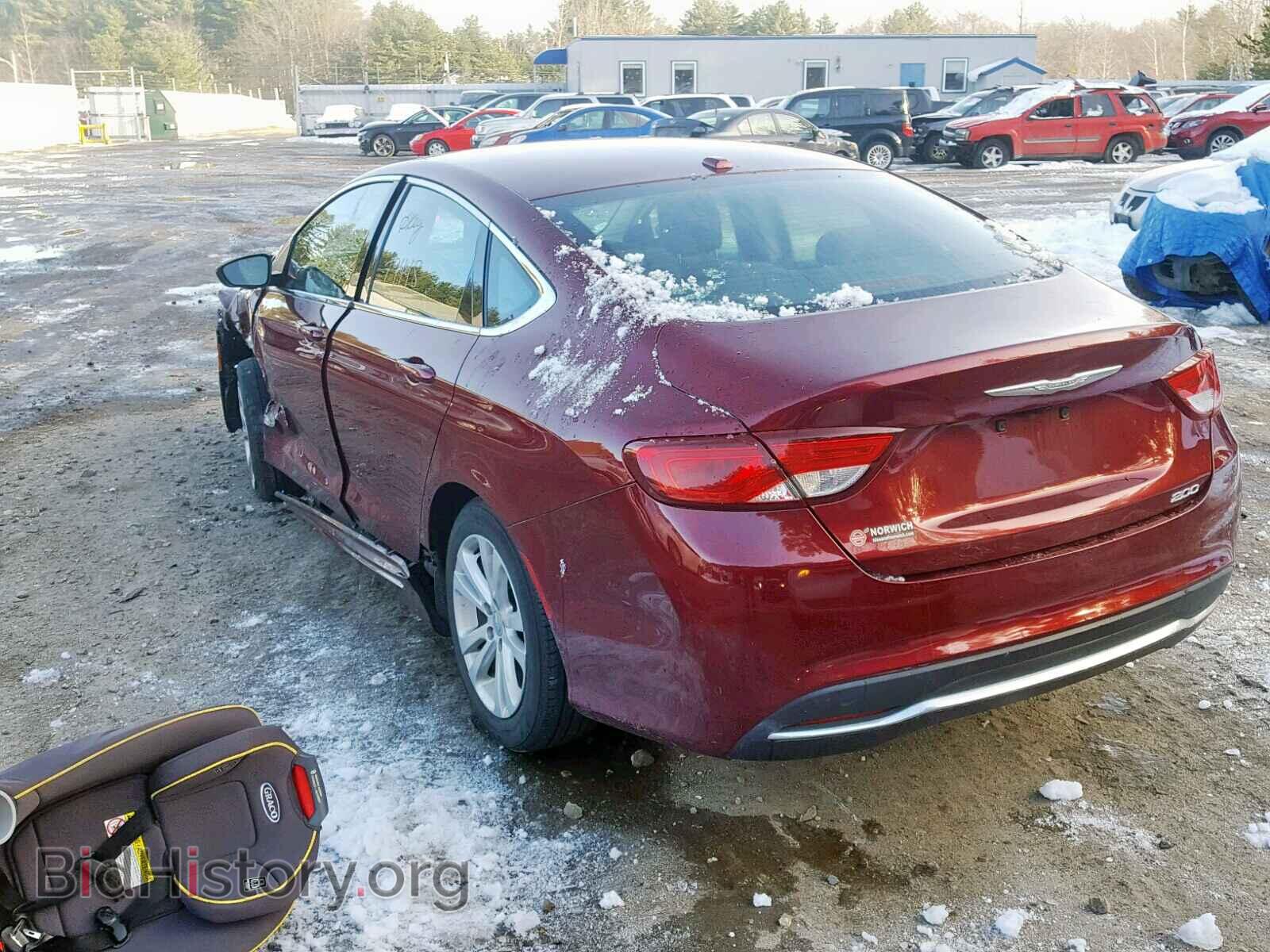 2015 CHRYSLER 200 - VIN: 1C3CCCAB3FN759523 - Фото 3