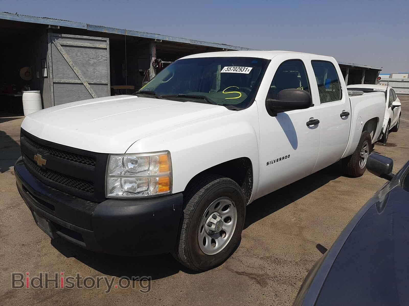 2011 CHEVROLET SILVERADO - VIN: 3GCPCPEA2BG163473 - Фото 2