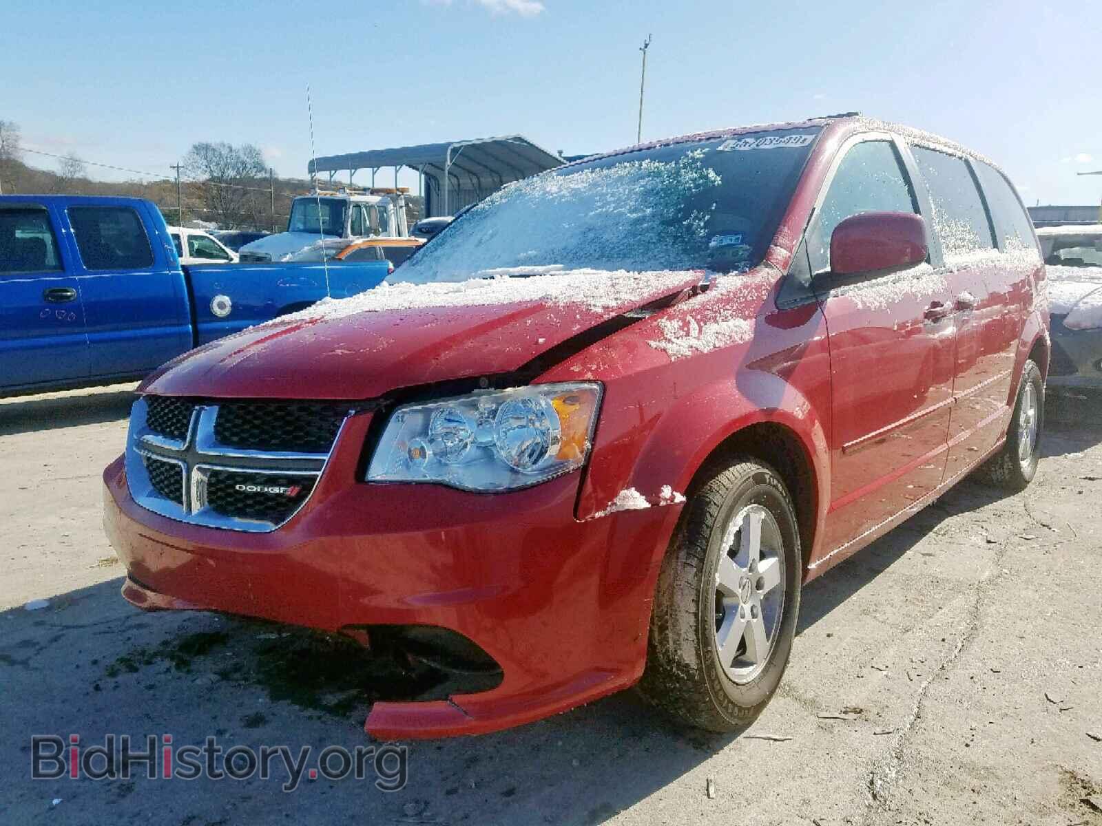 2013 DODGE CARAVAN - VIN: 2C4RDGCG0DR524192 - Фото 2