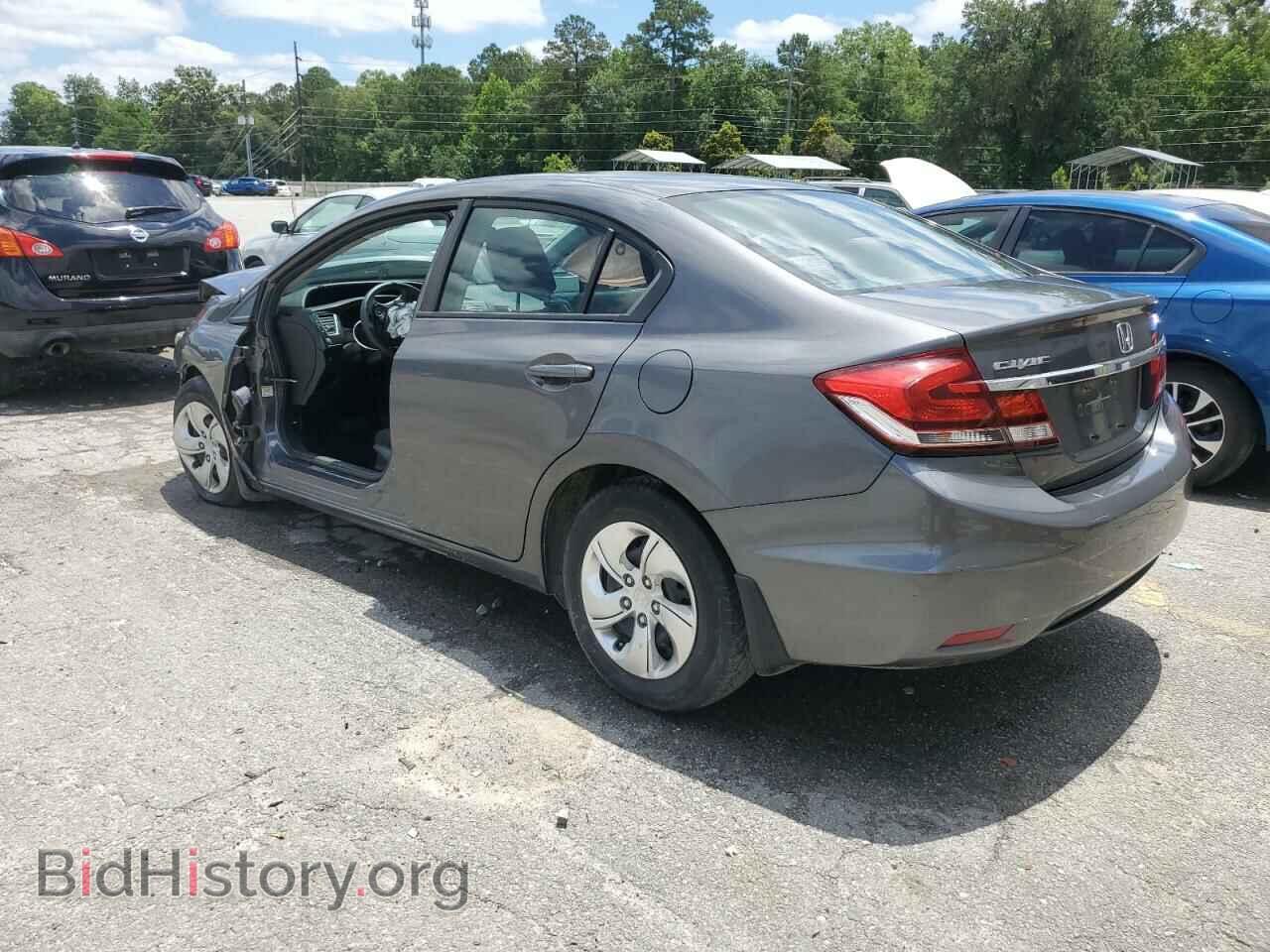 2013 HONDA CIVIC - VIN: 2HGFB2F56DH522265 - Фото 2