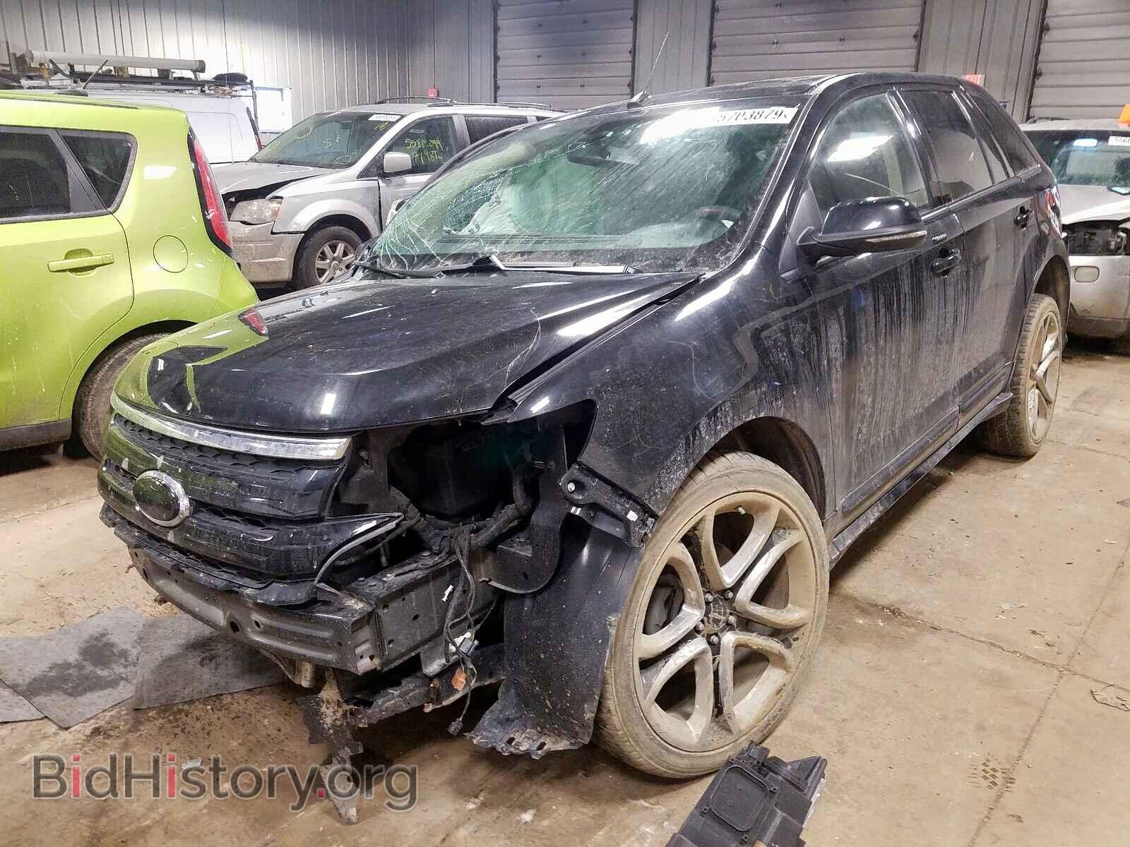 2013 FORD EDGE - VIN: 2FMDK4AK9DBC16125 - Фото 2