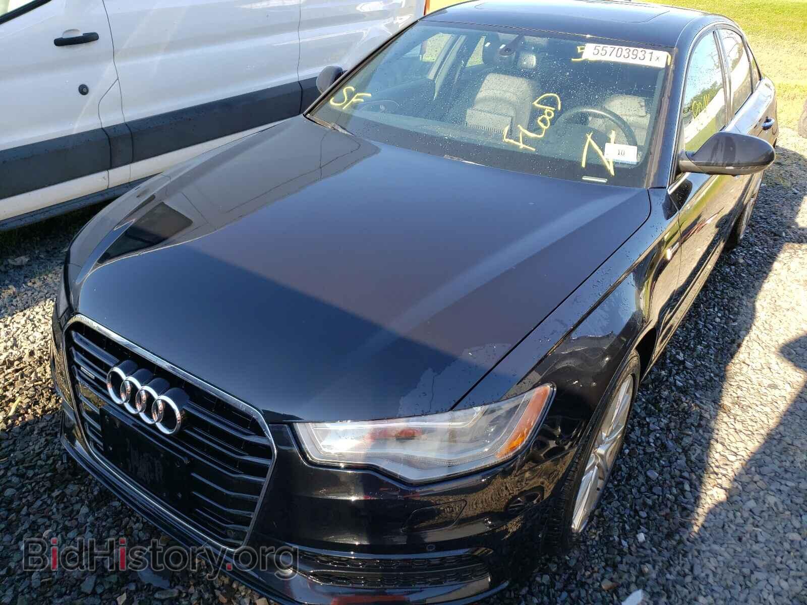 2013 AUDI A6 - VIN: WAUHGAFC7DN031614 - Фото 2