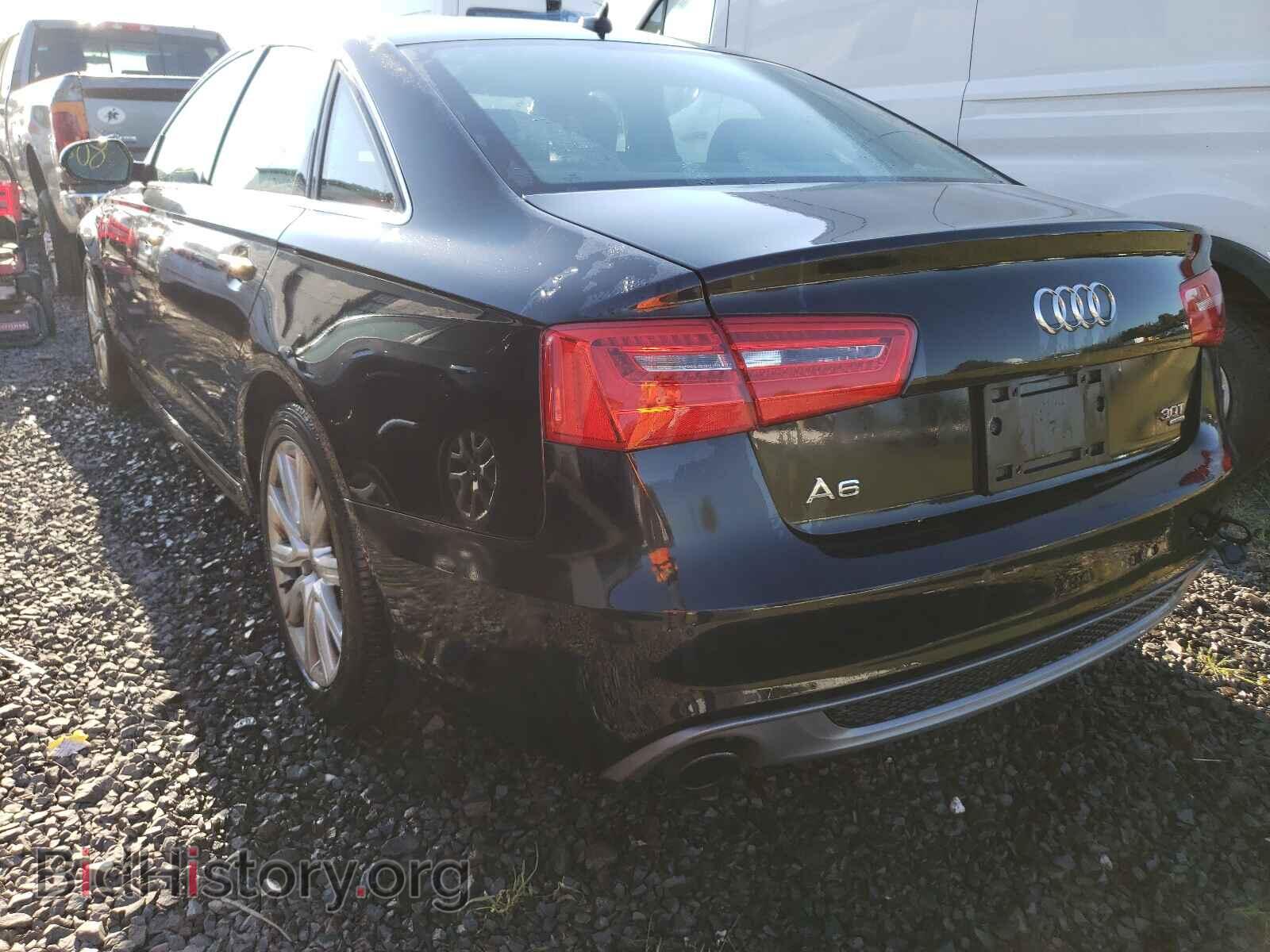 2013 AUDI A6 - VIN: WAUHGAFC7DN031614 - Фото 3