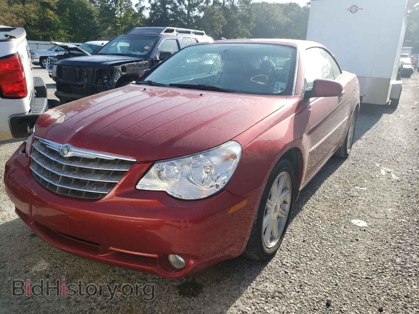 2008 CHRYSLER SEBRING - VIN: 1C3LC55R18N268406 - Фото 2