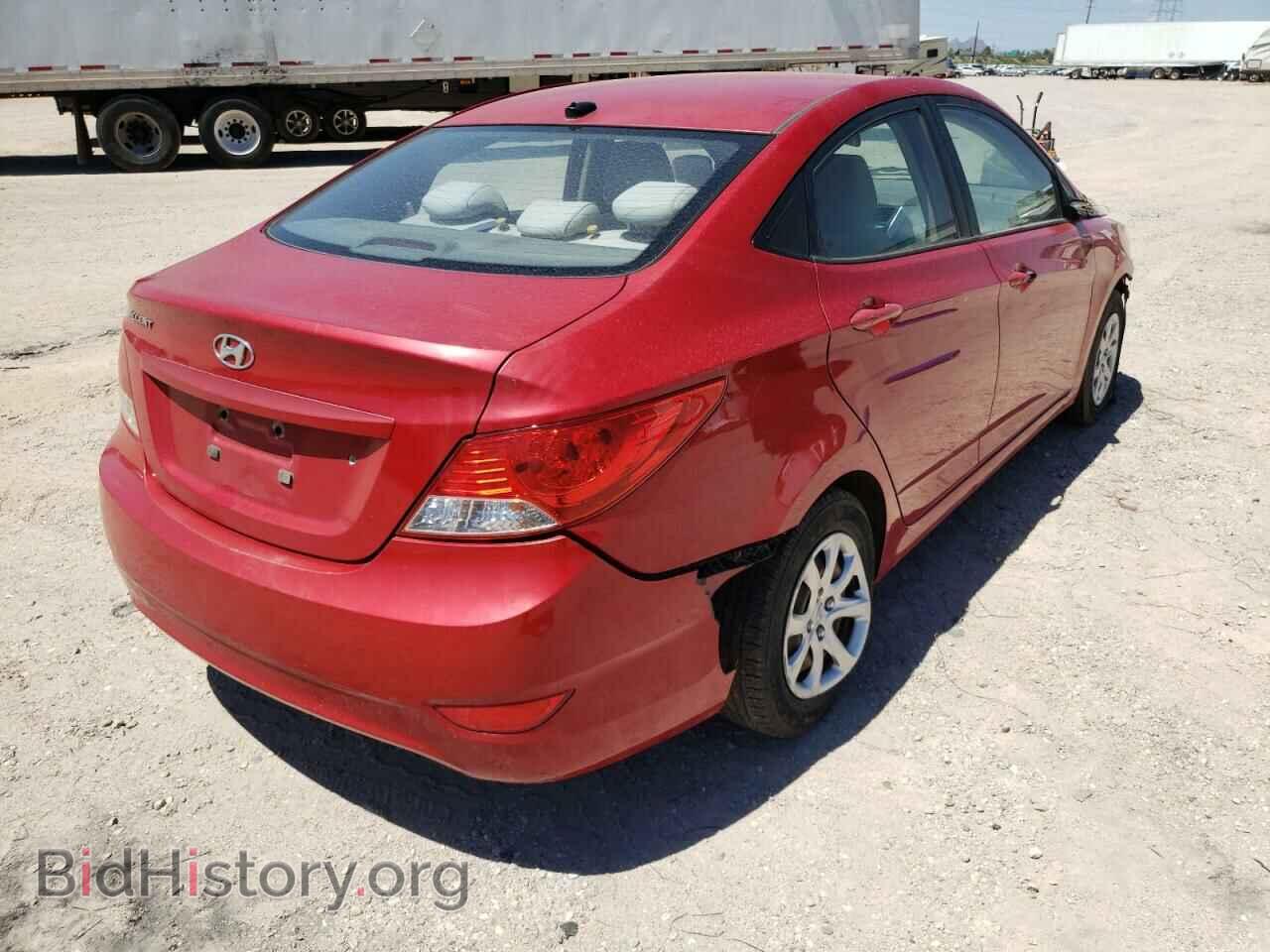 2013 HYUNDAI ACCENT - VIN: KMHCT4AE2DU295022 - Фото 4