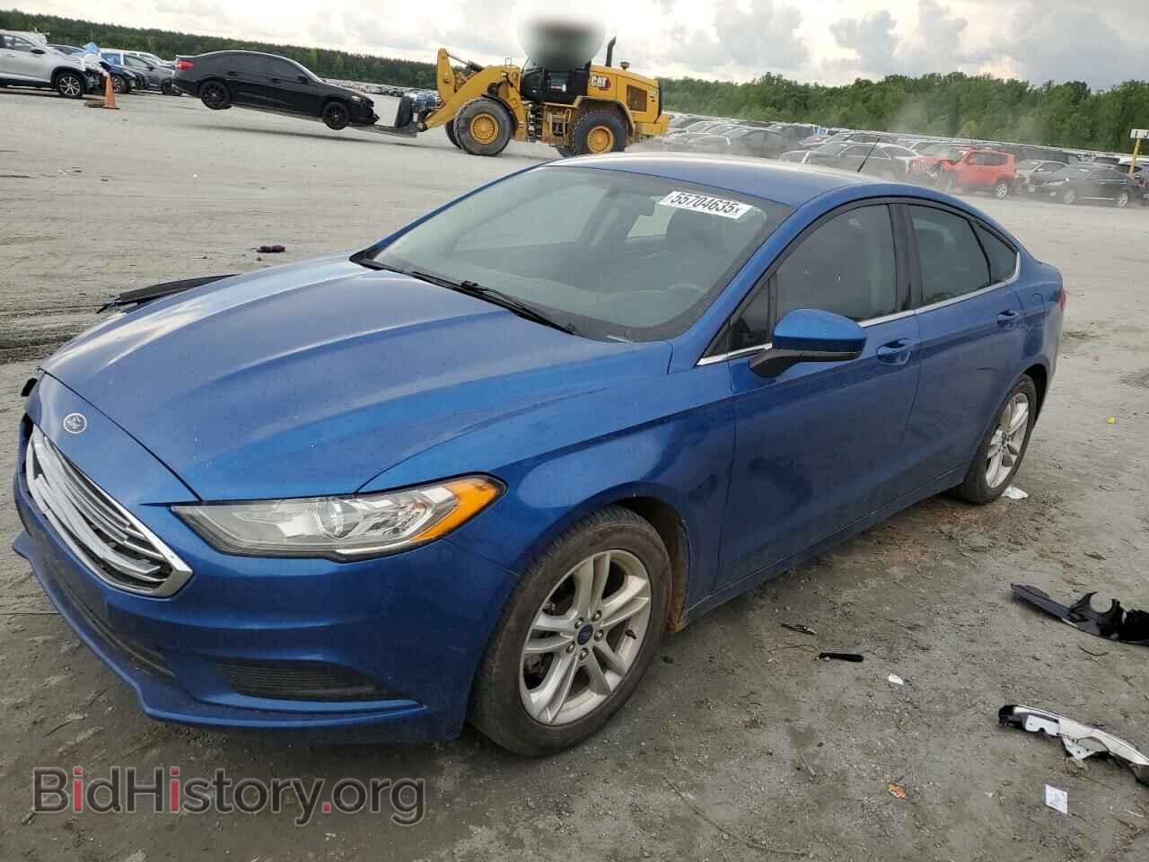 Photo 3FA6P0H7XJR207770 - FORD FUSION 2018