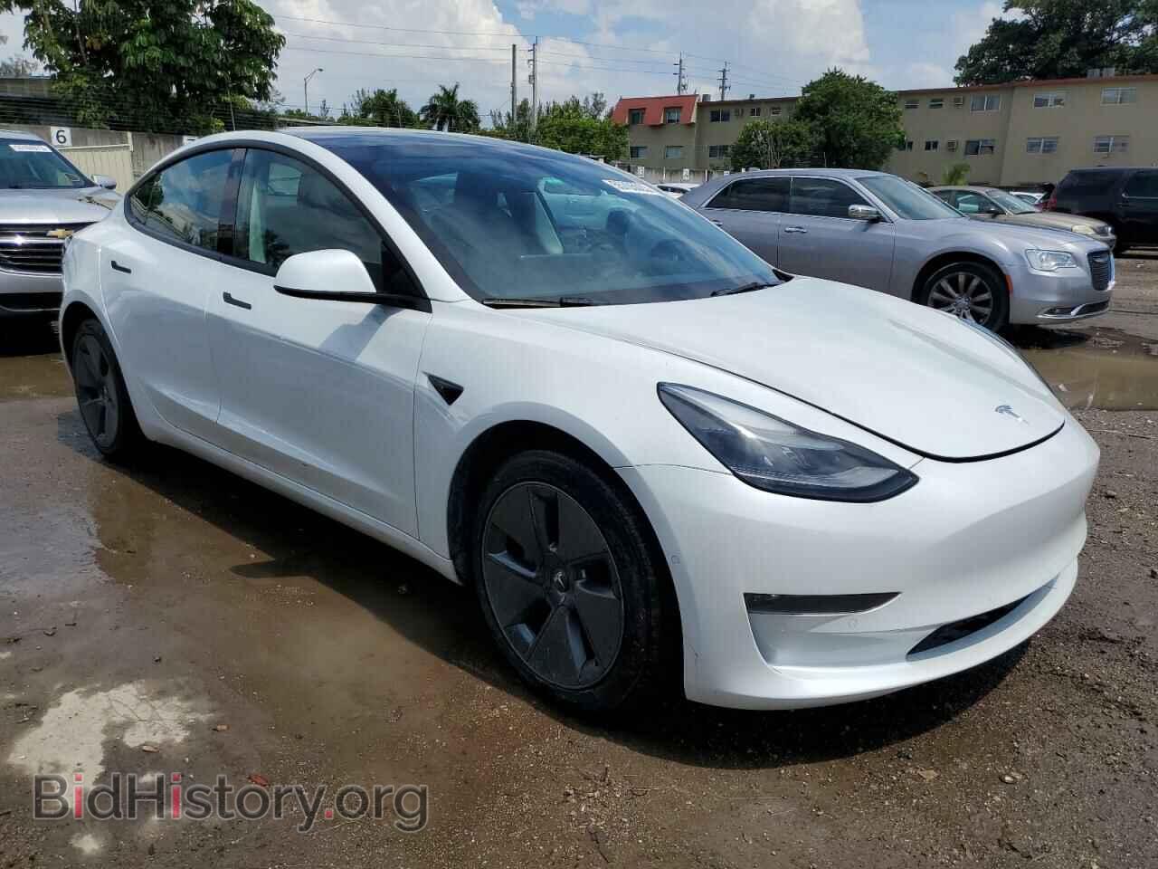 2021 TESLA MODEL 3 - VIN: 5YJ3E1EA3MF085669 - Фото 4
