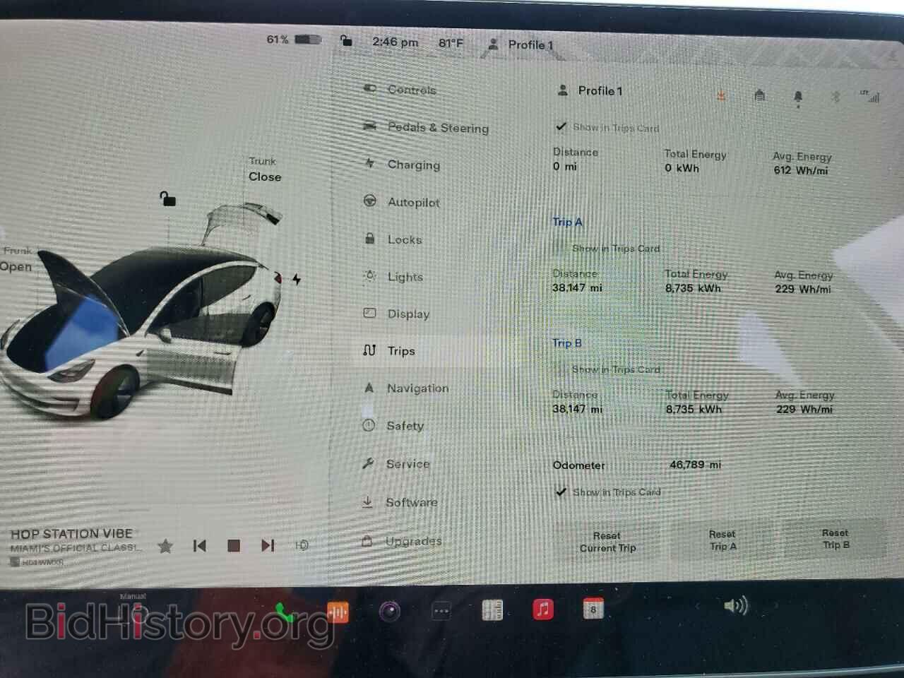 2021 TESLA MODEL 3 - VIN: 5YJ3E1EA3MF085669 - Фото 9