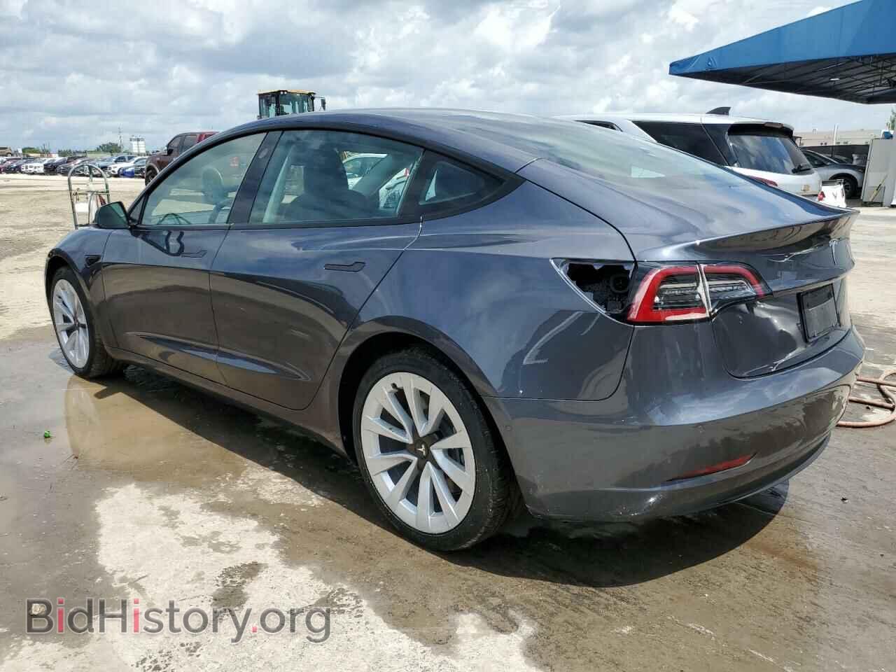 2022 TESLA MODEL 3 - VIN: 5YJ3E1EA1NF289386 - Фото 2