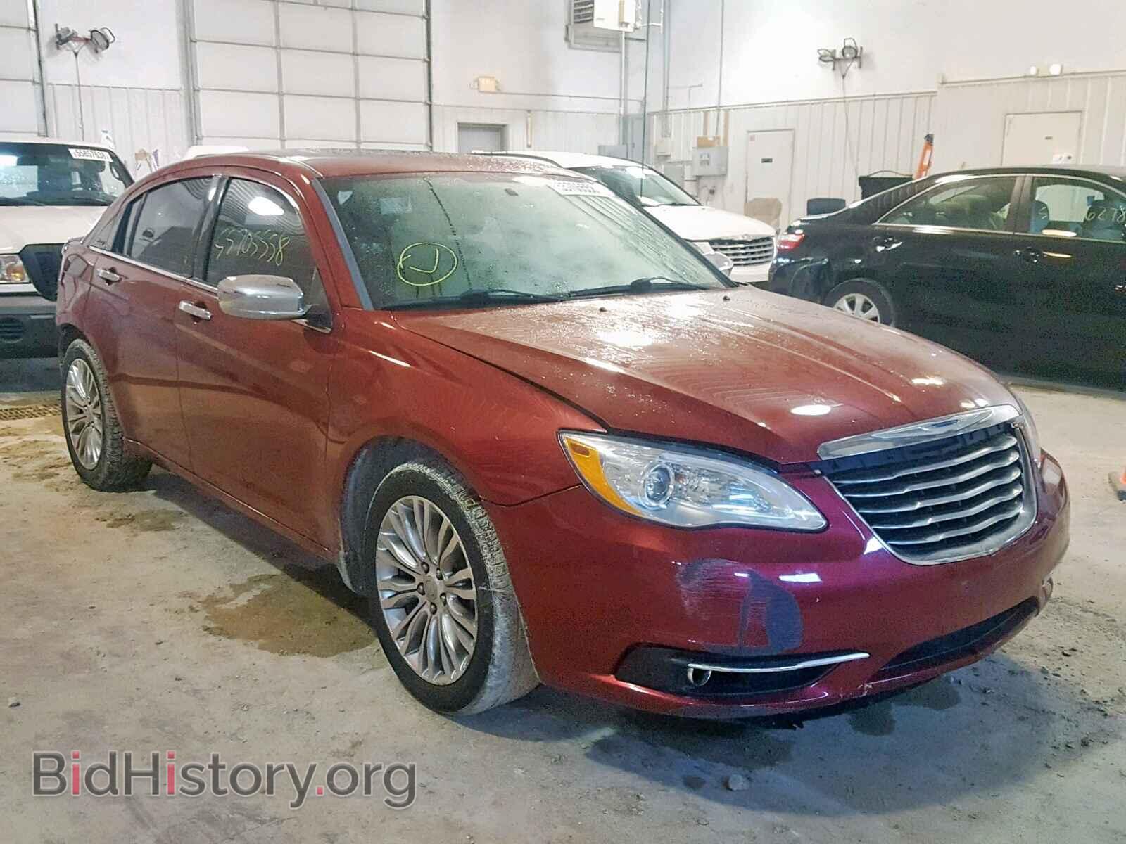 Фотография 1C3CCBCB3CN307610 - CHRYSLER 200 2012