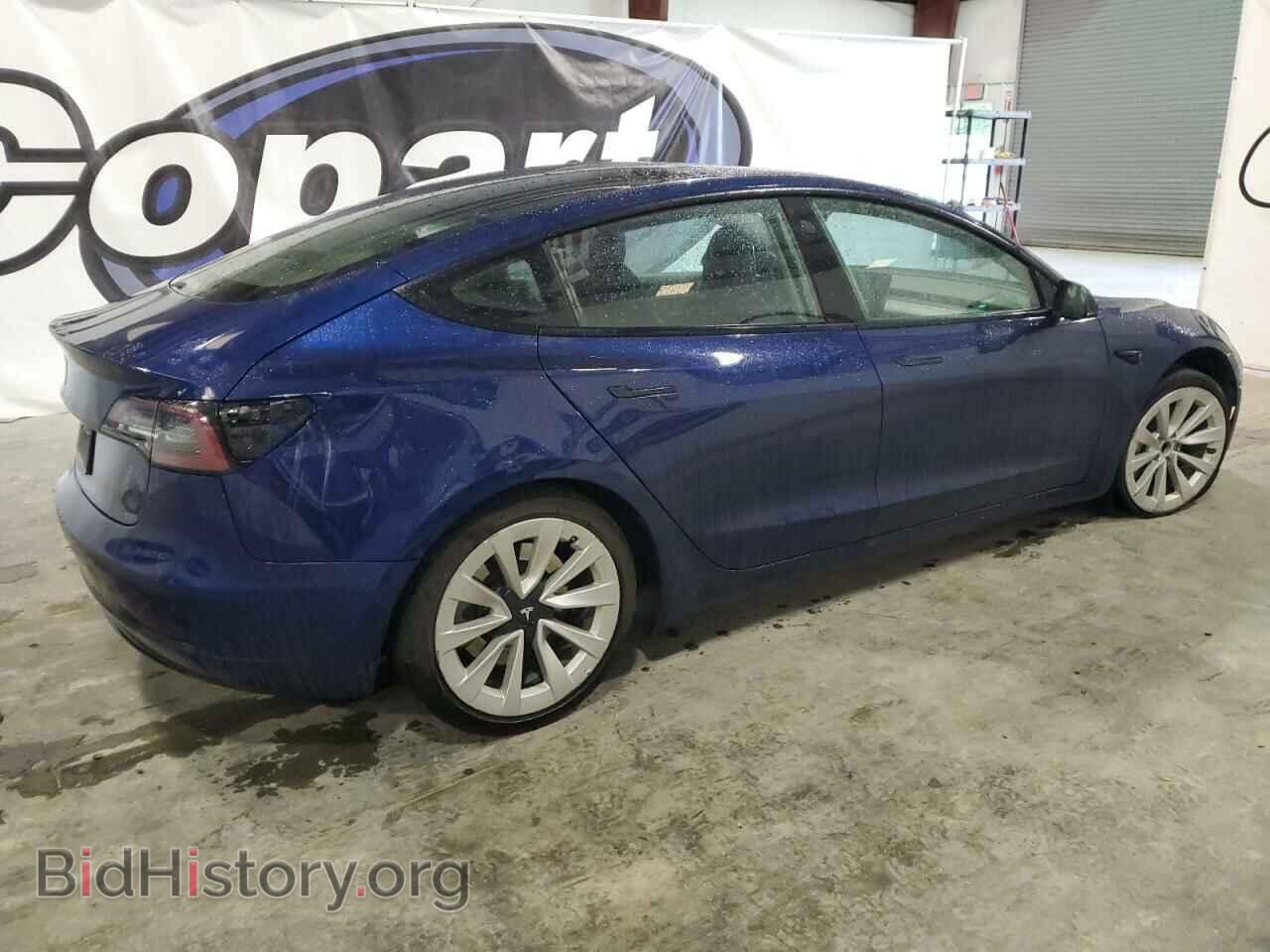 2022 TESLA MODEL 3 - VIN: 5YJ3E1EA3NF368669 - Фото 3