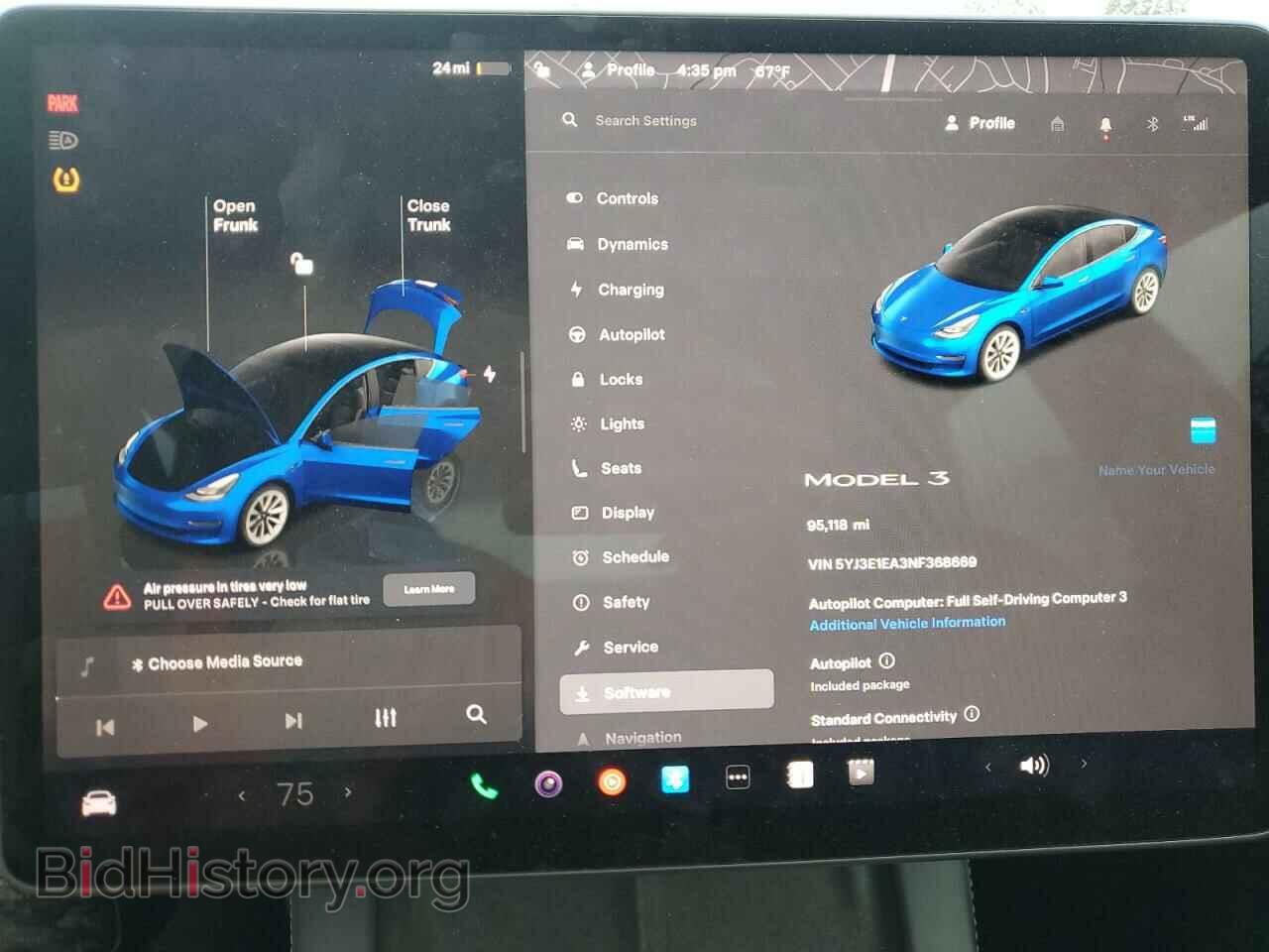 2022 TESLA MODEL 3 - VIN: 5YJ3E1EA3NF368669 - Фото 9