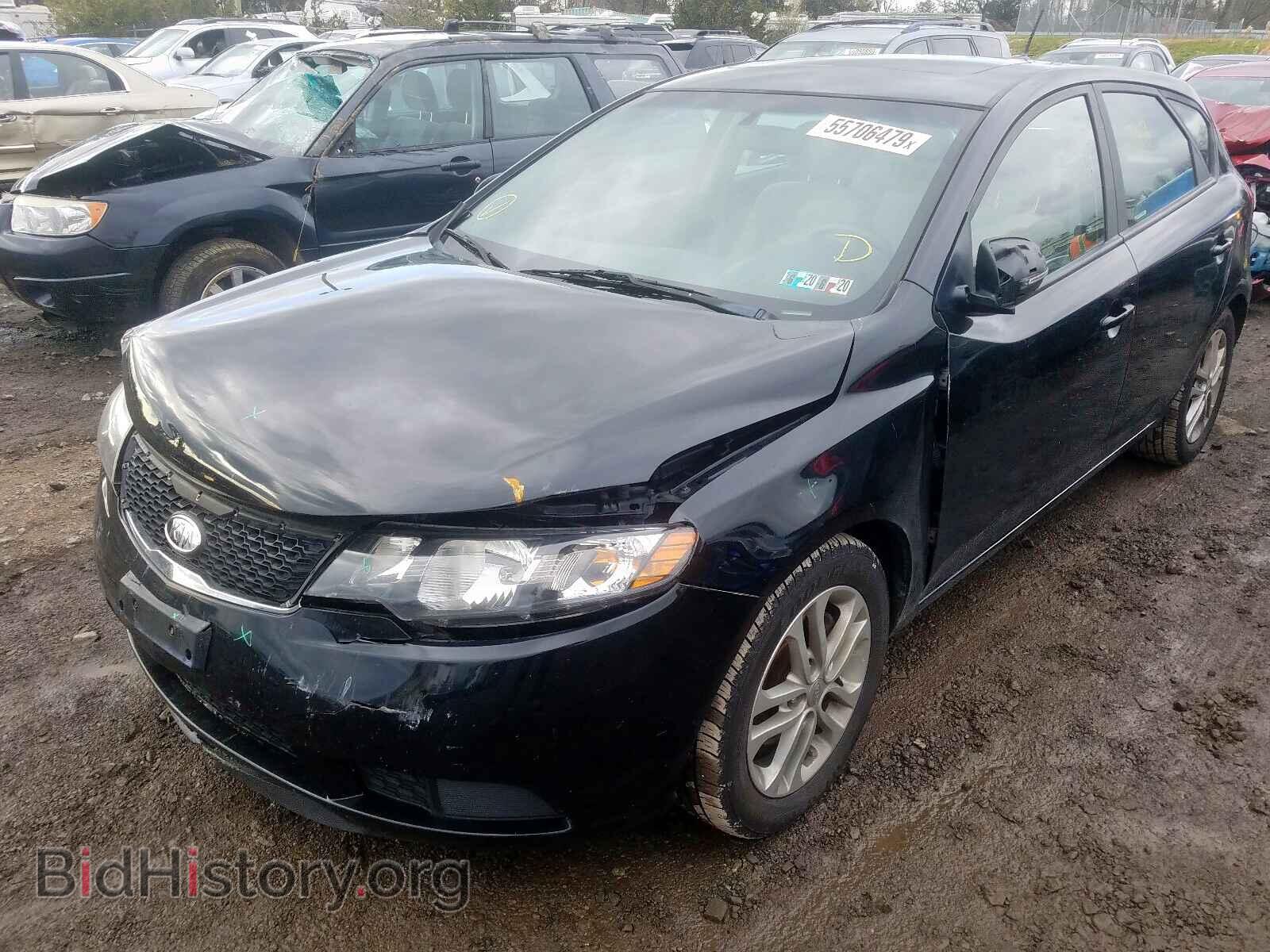 2012 KIA FORTE EX - VIN: KNAFU5A26C5530442 - Фото 2