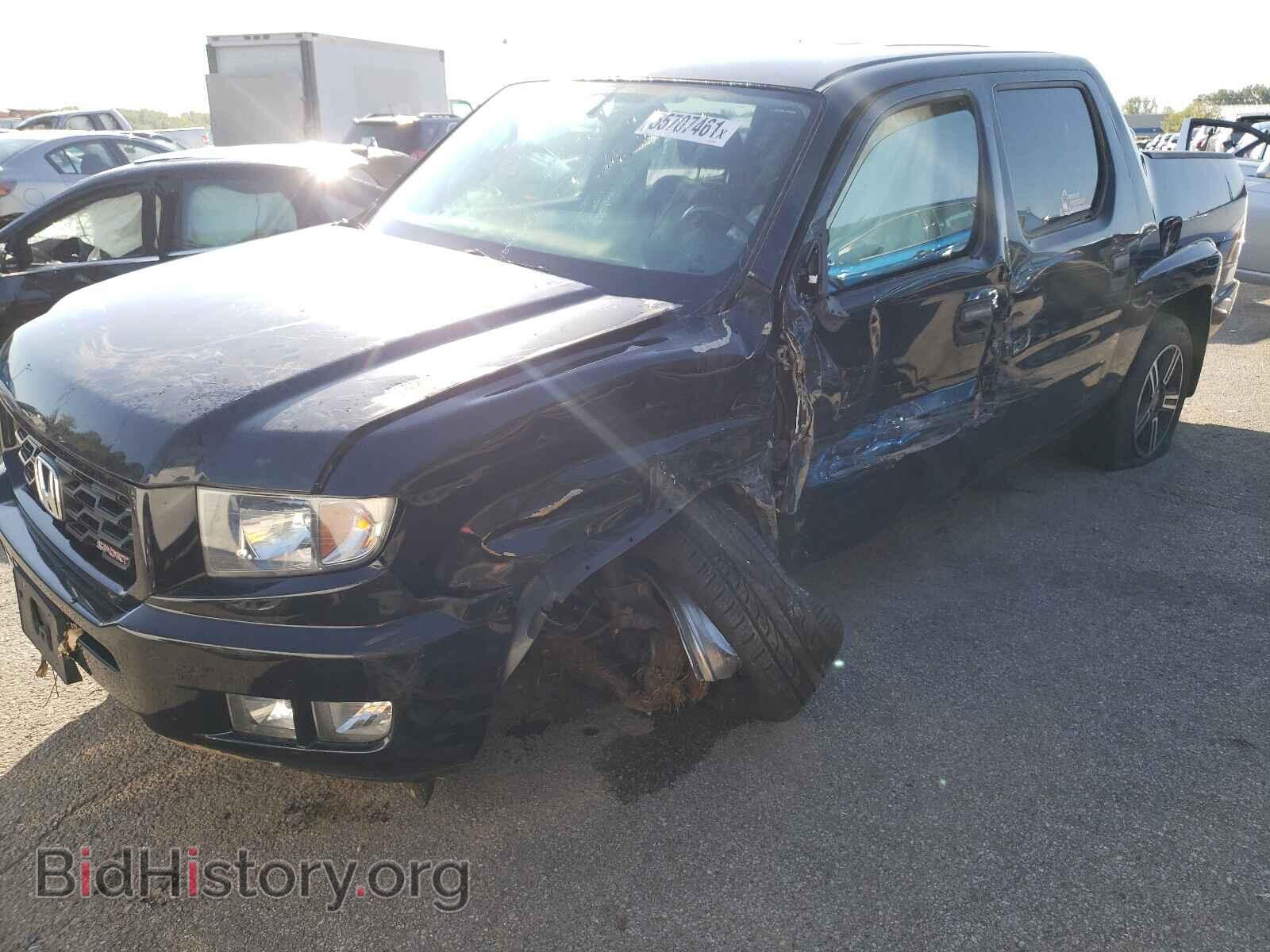 2013 HONDA RIDGELINE - VIN: 5FPYK1F76DB009338 - Фото 2