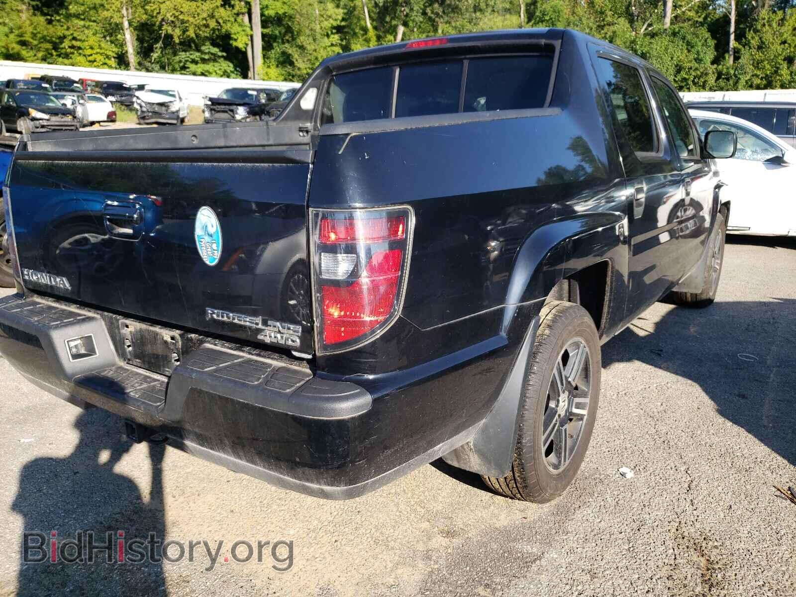 2013 HONDA RIDGELINE - VIN: 5FPYK1F76DB009338 - Фото 4