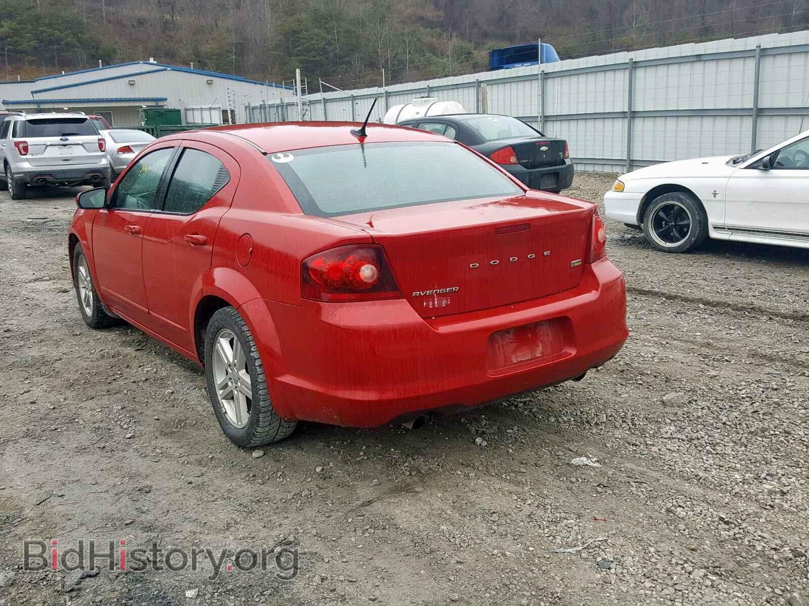 2013 DODGE AVENGER - VIN: 1C3CDZCG8DN663652 - Фото 3