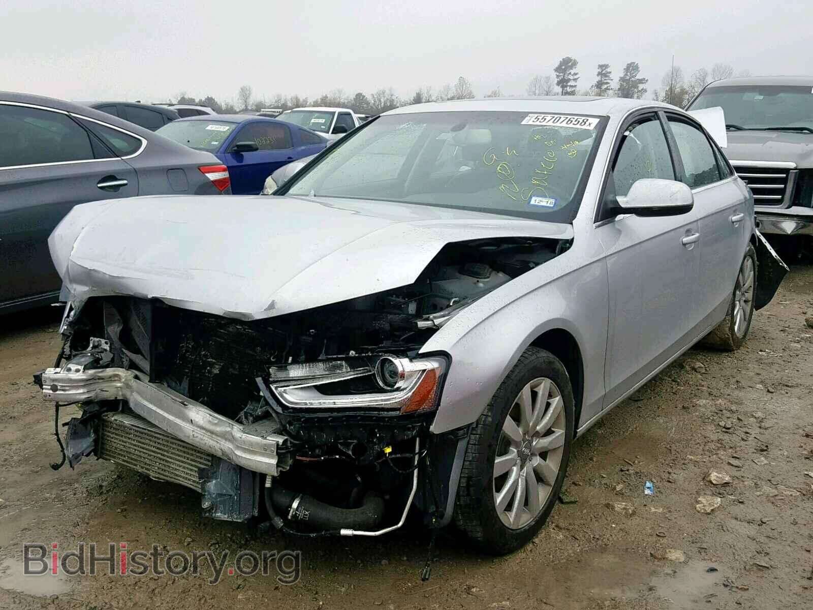 2013 AUDI A4 - VIN: WAUBFAFL0DN029549 - Фото 2
